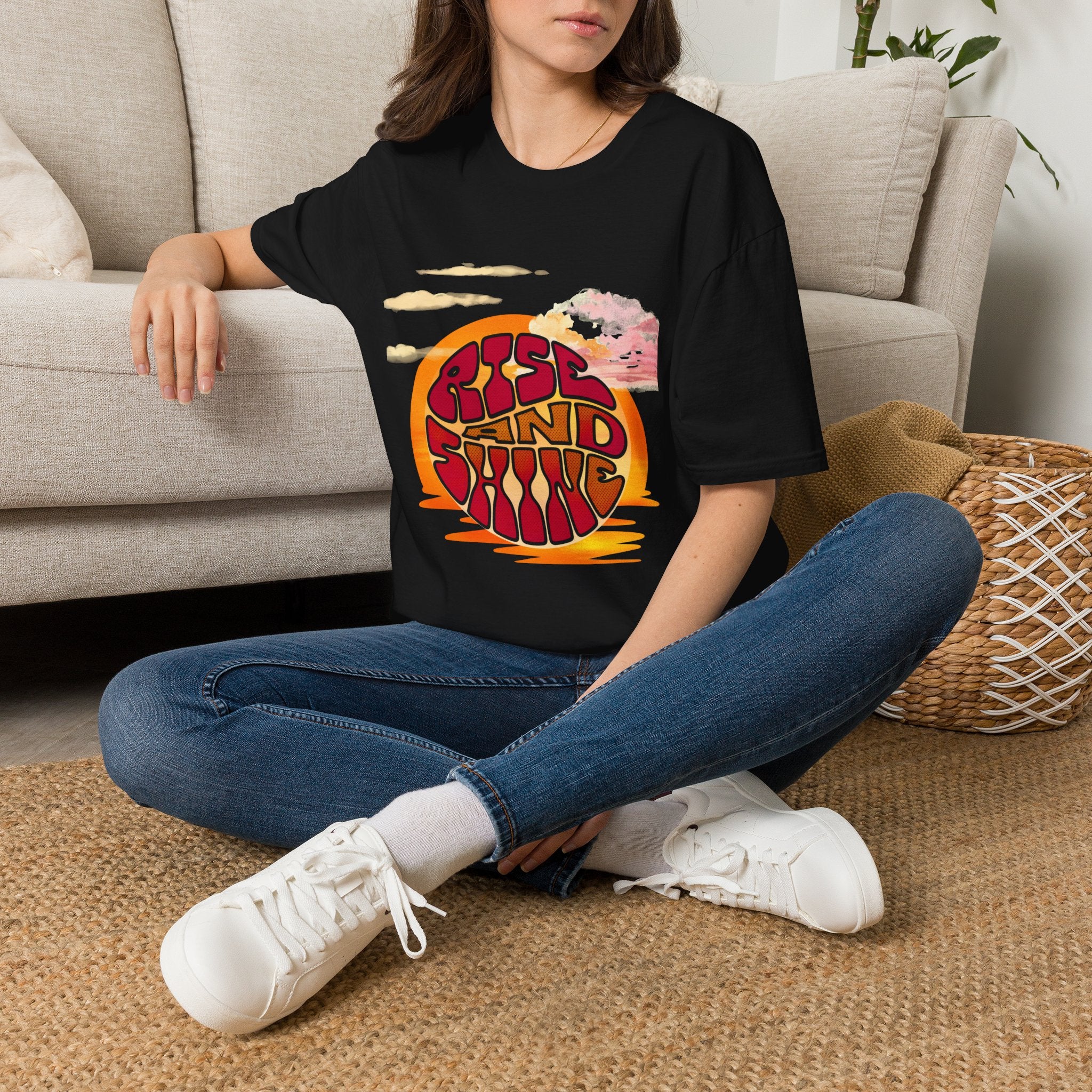 “Rise and Shine - Give God the Glory”  — Graphic Tee