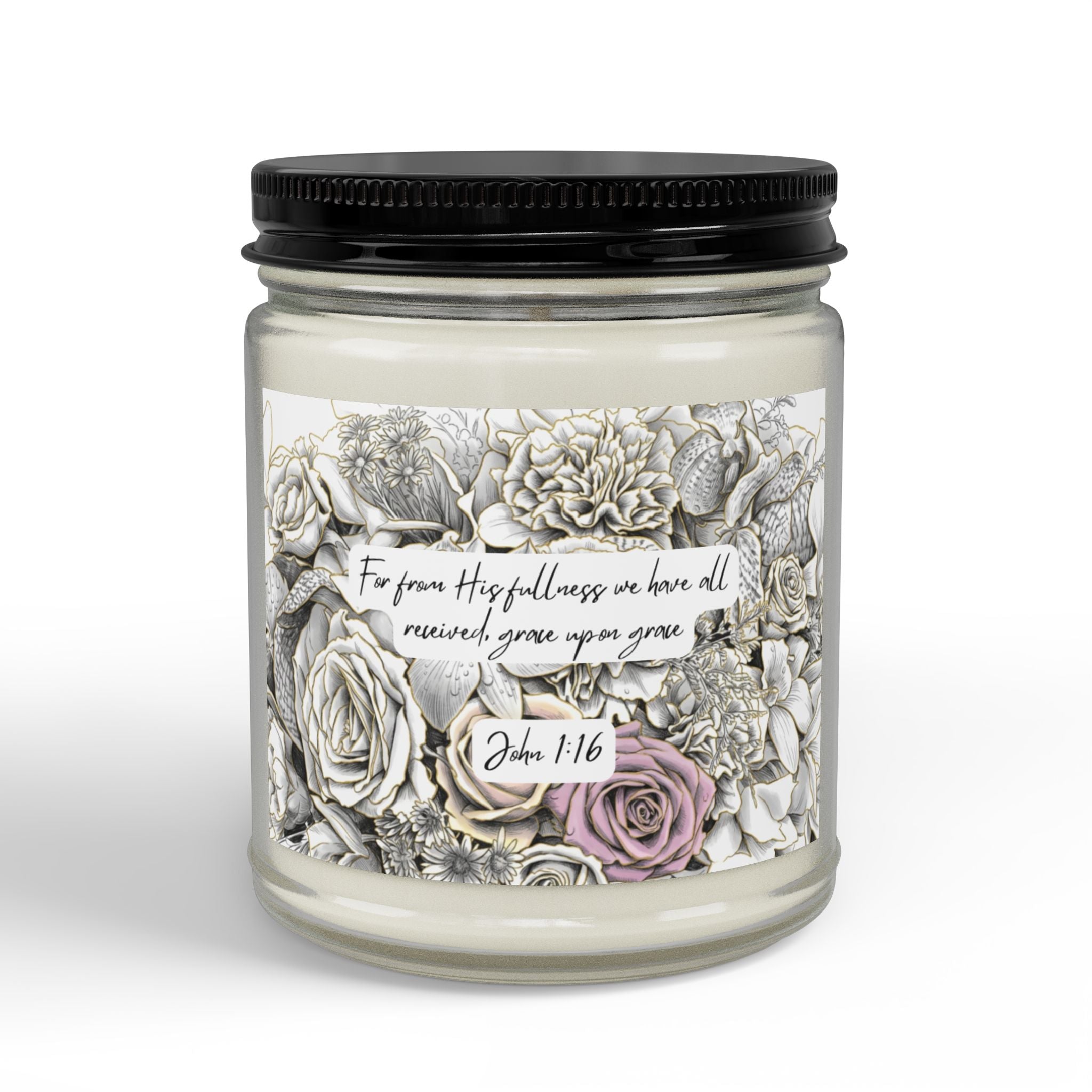 'Grace Upon Grace' — Soy Candle (4oz & 9oz)