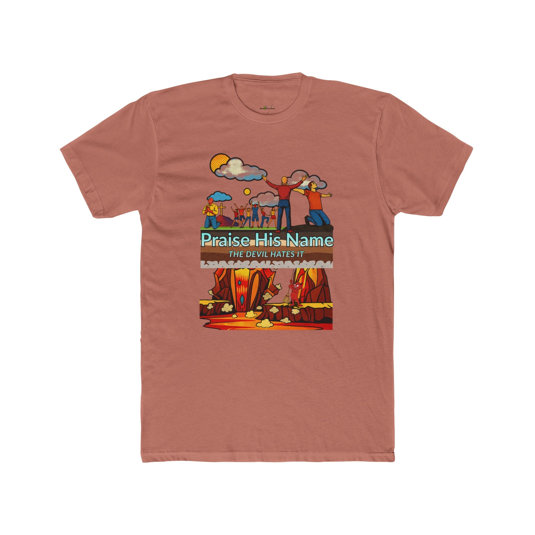 'Praise His Name' — Graphic T-Shirt