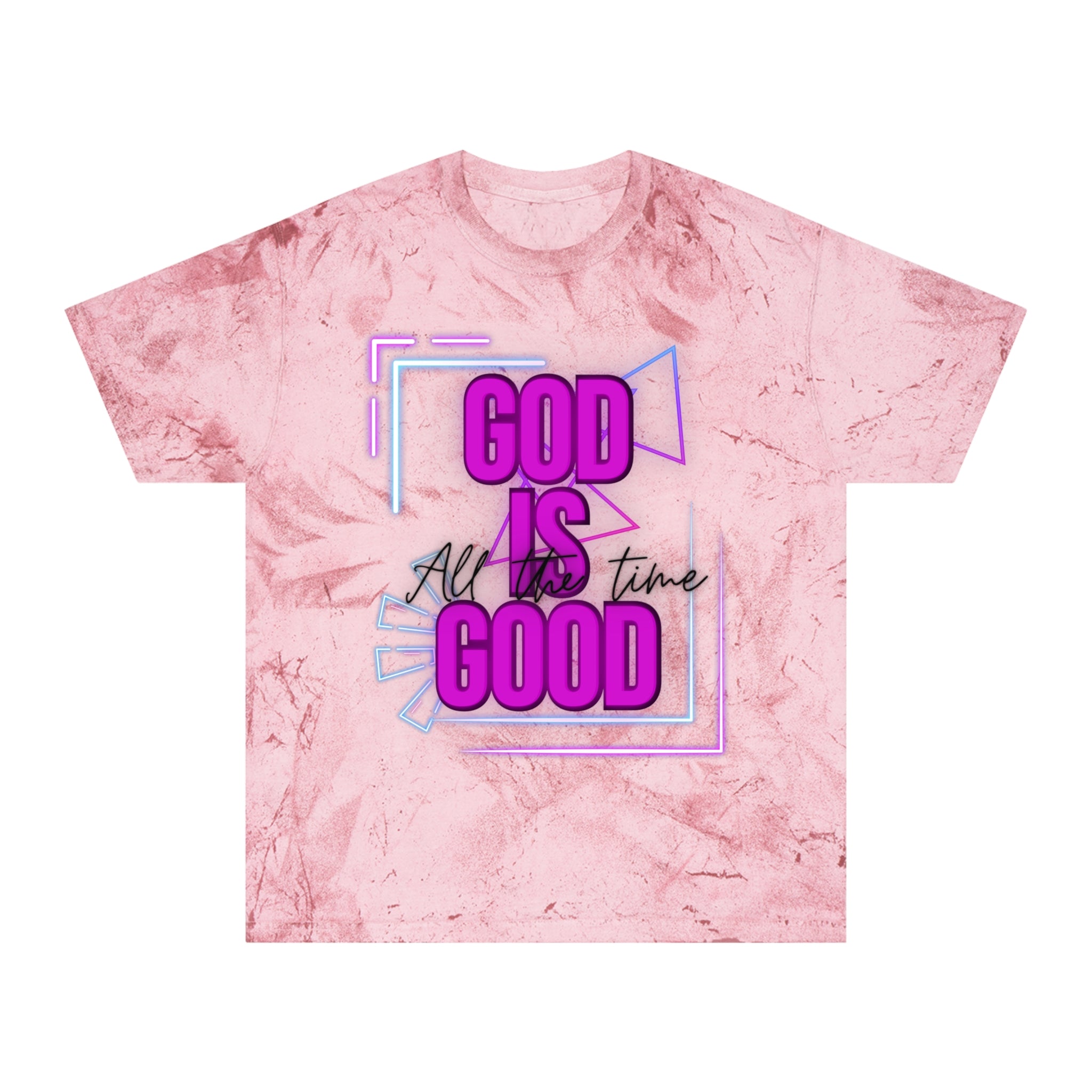 'God Is Good All The Time' — Retro Neon