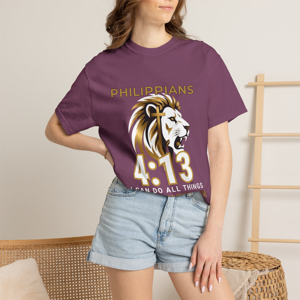 Philippians 4:13: "I Can Do All Things" - T-Shirt