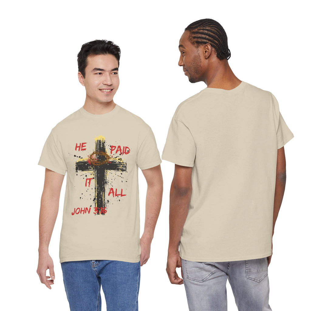 'He Paid It All'  — Graphic Tee