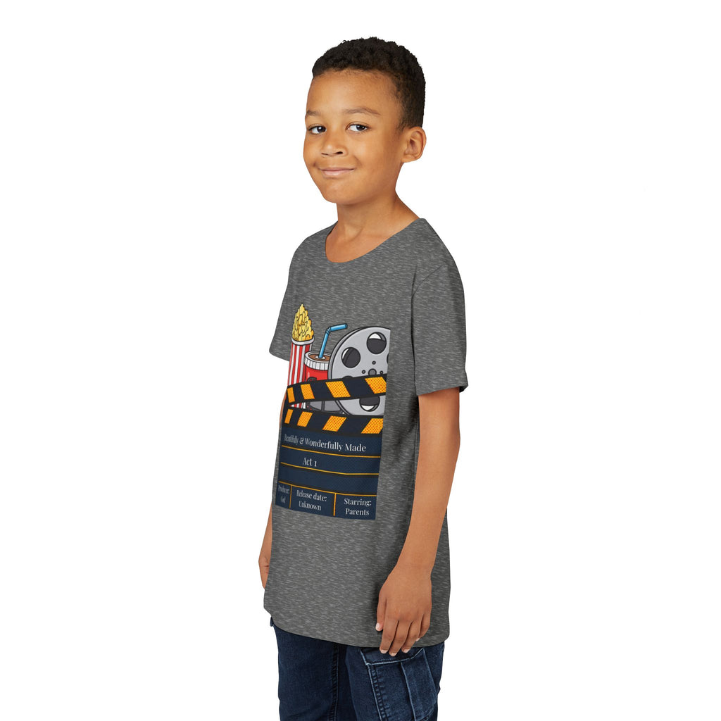 'Beautifully & Wonderfully Made'  — Kids Movie Night Tee