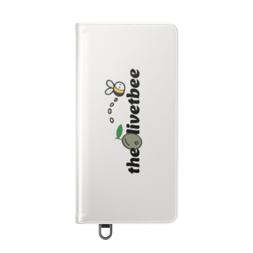 Flip Case Phone Wallet — 'theOlivetbee' Folio with Card Slots