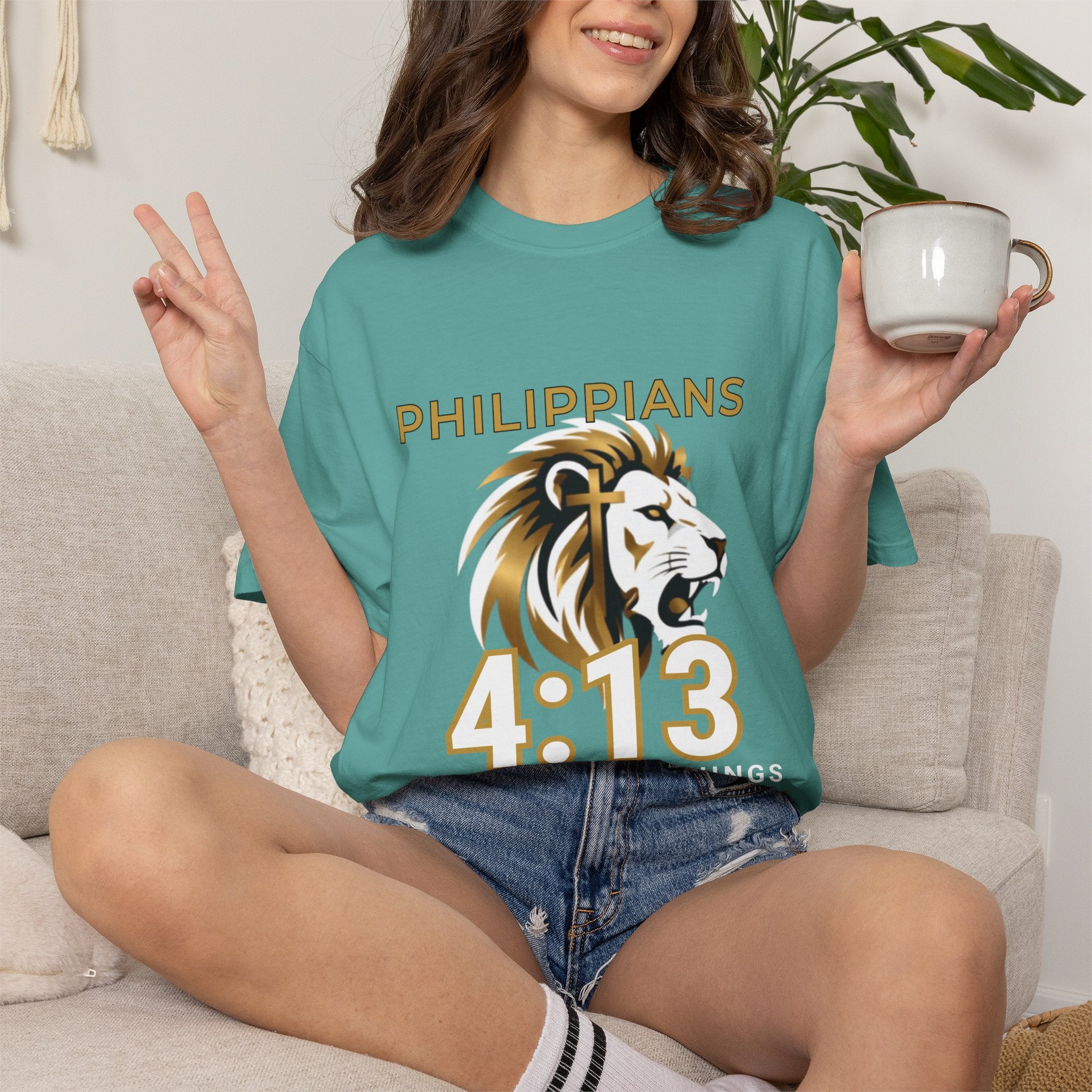 Philippians 4:13: "I Can Do All Things" - T-Shirt