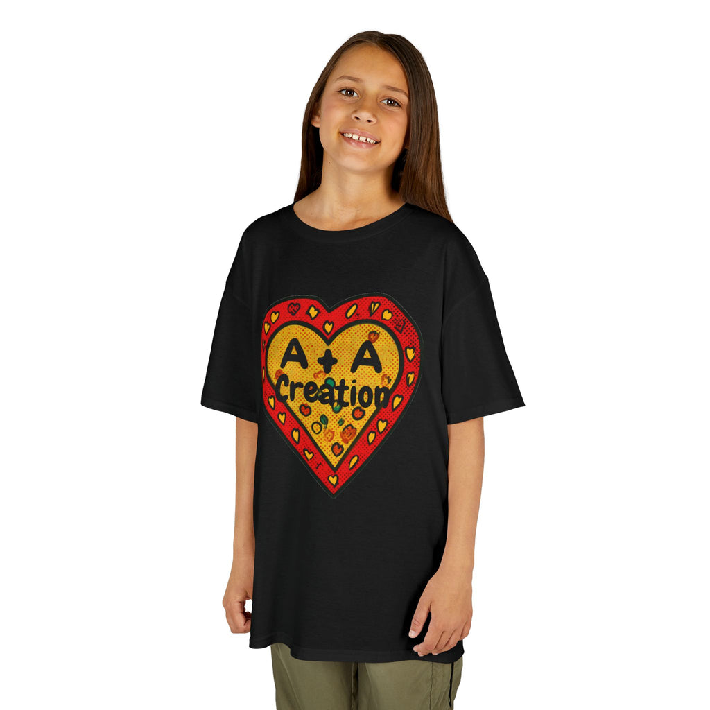 'A+A Creations' Heart - Kids Tee