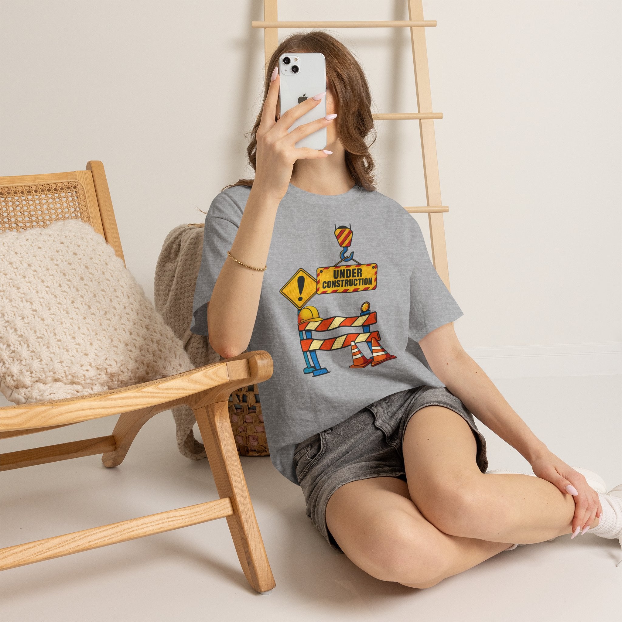 'Under Construction - My Walk With Jesus' - T-Shirt