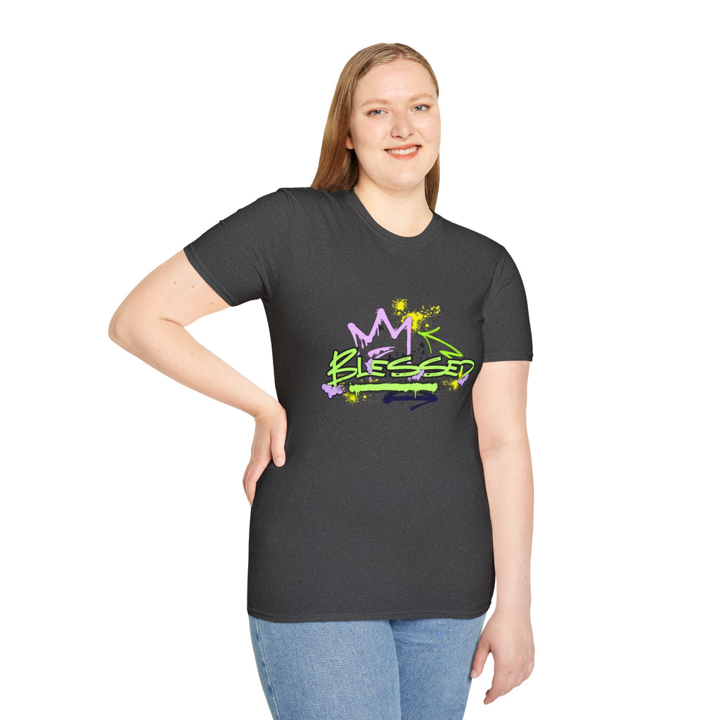 'Blessed' Graffiti — T-Shirt