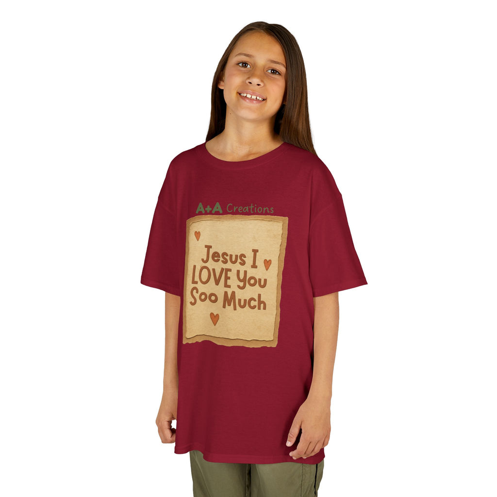 "Jesus I Love You Soo Much" - Kids Tee