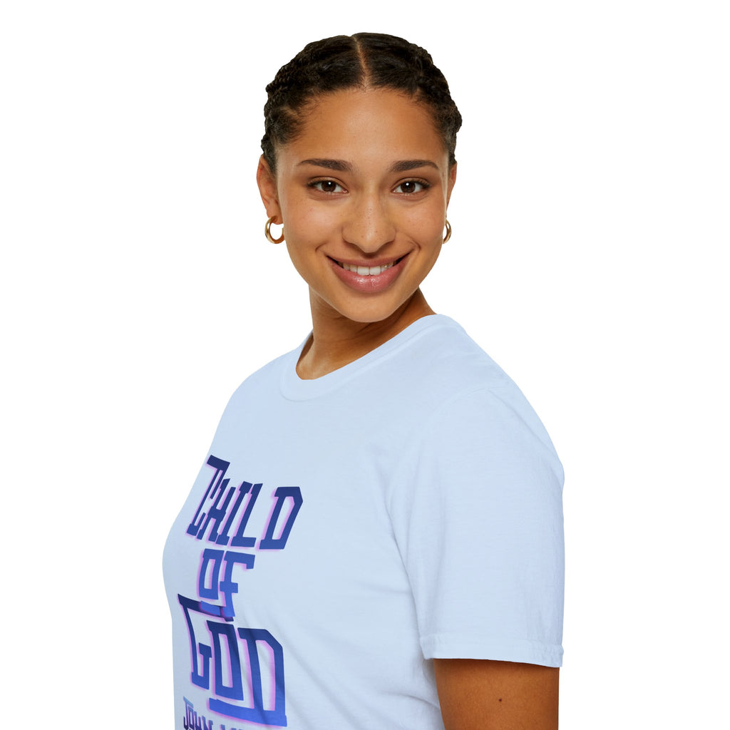 'Child of God' Cool Blue — Tee