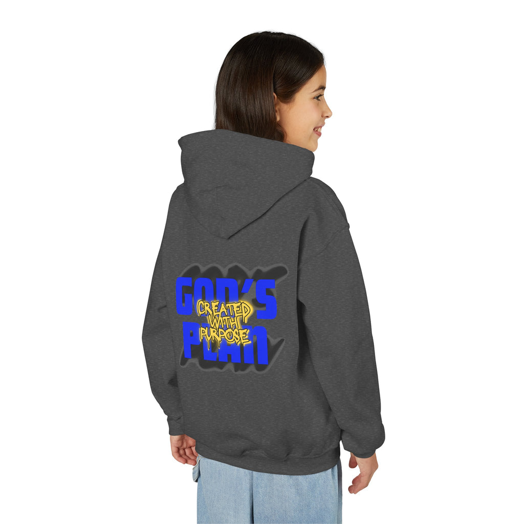 "Created With Purpose" Kids - Graphic Hoodie