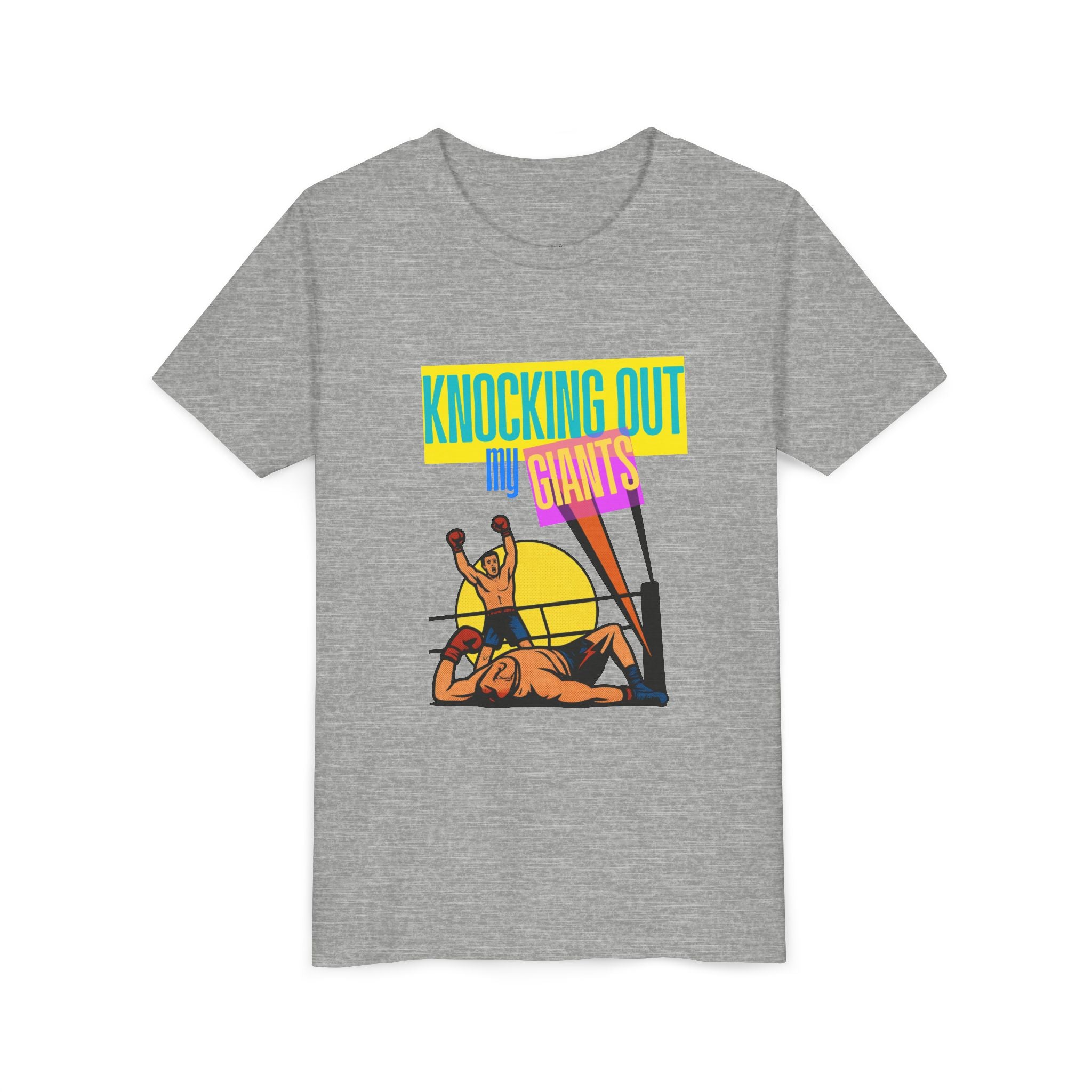 "Knocking Out My Giants" - David and Goliath Graphic Tee