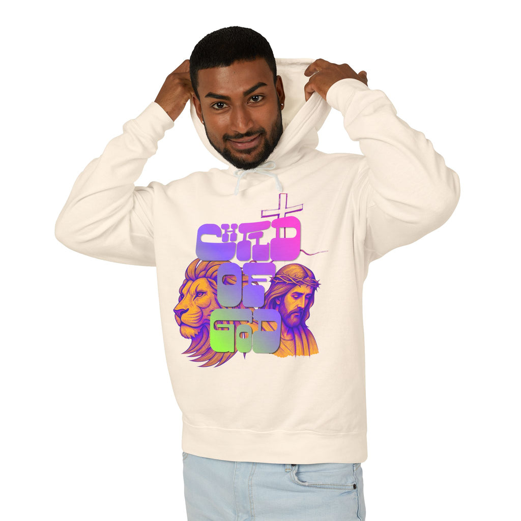 'Child Of God' Lightweight Hooded Sweatshirt