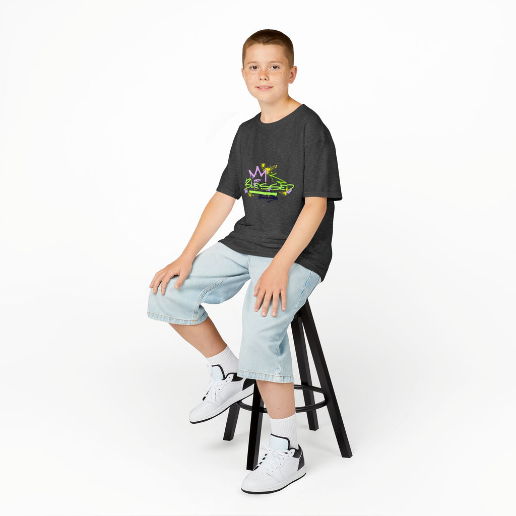 'Blessed' Graffiti - Kids Tee