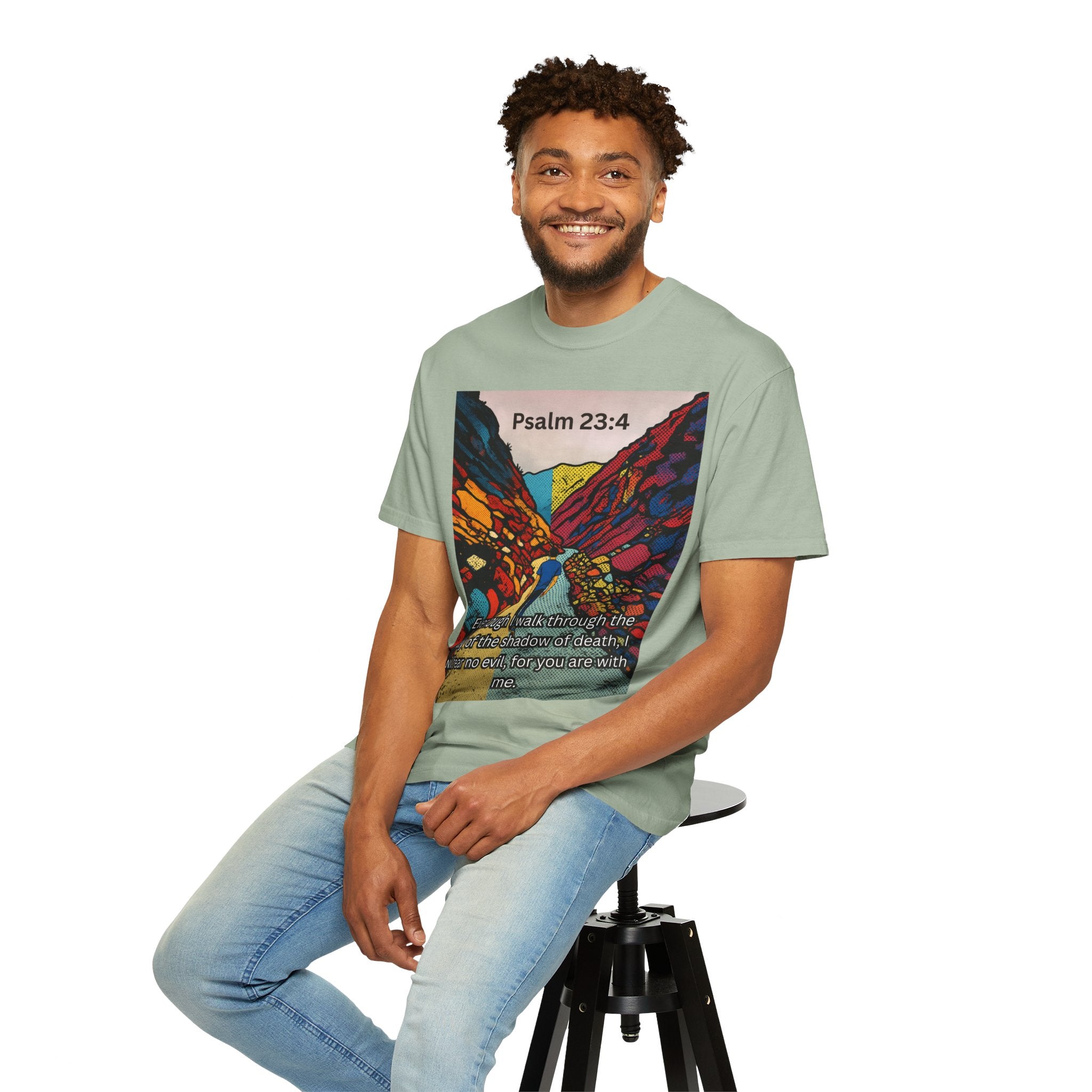 Psalm 23:4 — Valley Tee