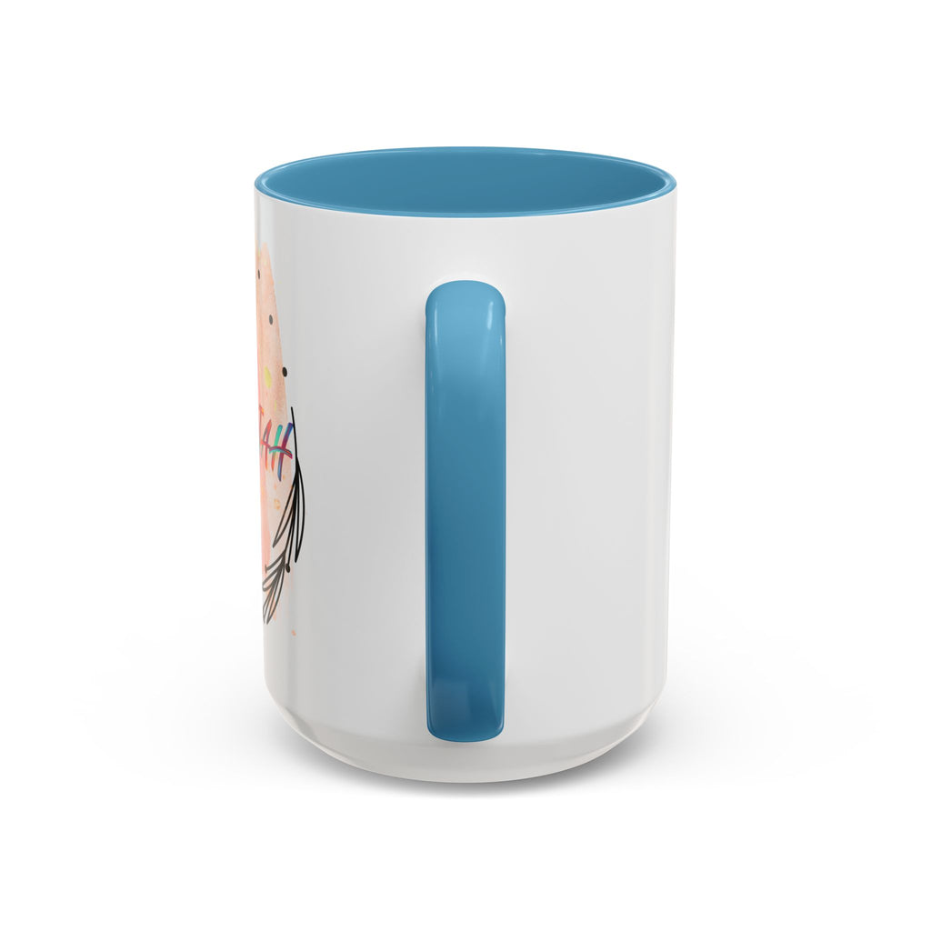 'Hallelujah'  —  Watercolor Accent Coffee Mug (11/15oz)