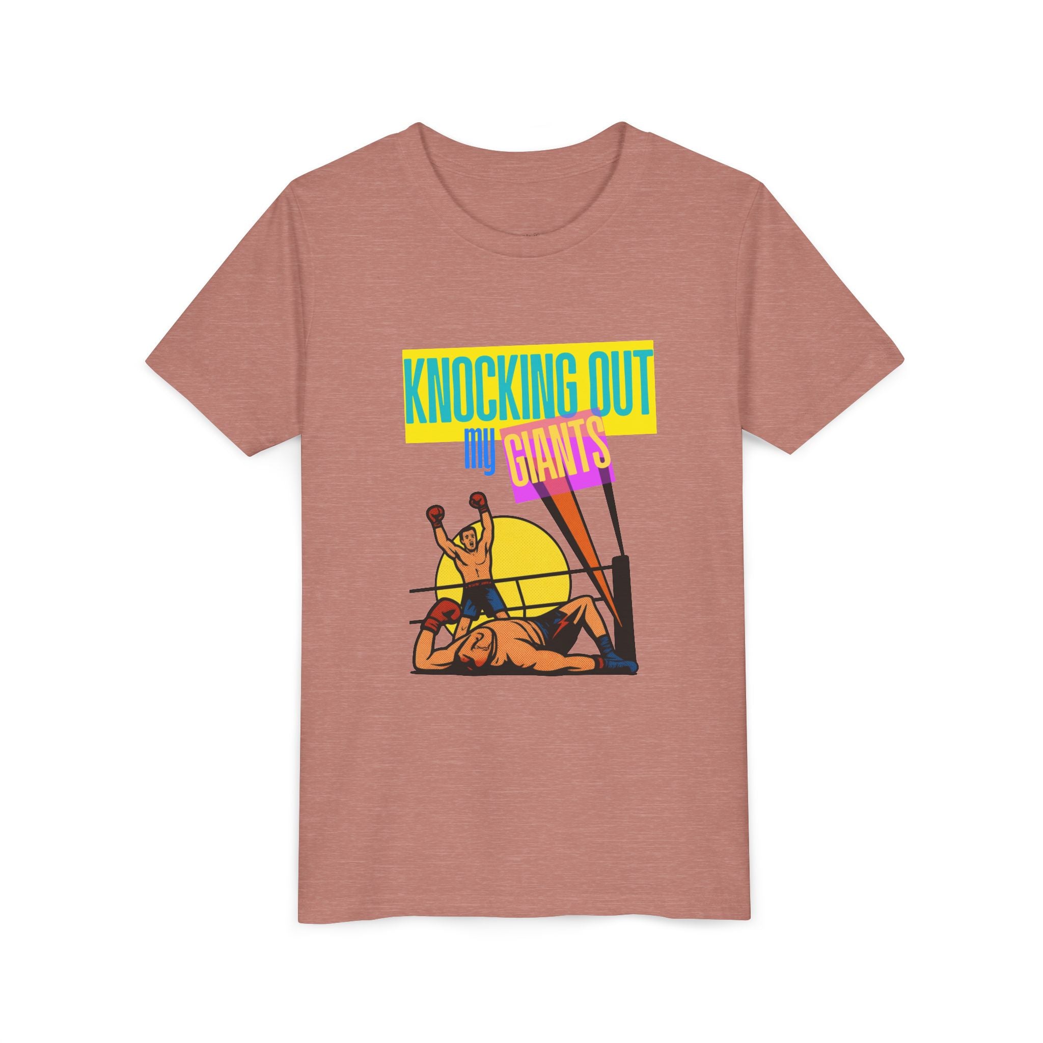 "Knocking Out My Giants" - David and Goliath Graphic Tee