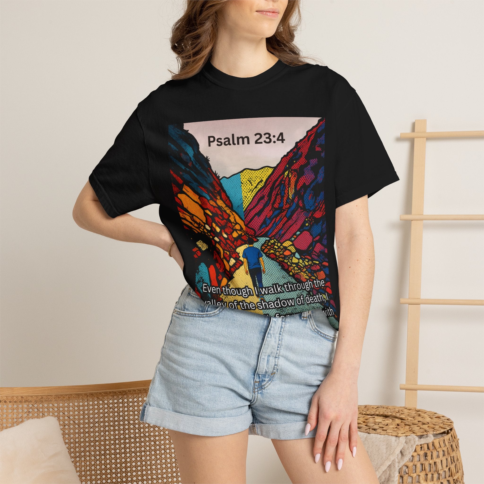 Psalm 23:4 — Valley Tee