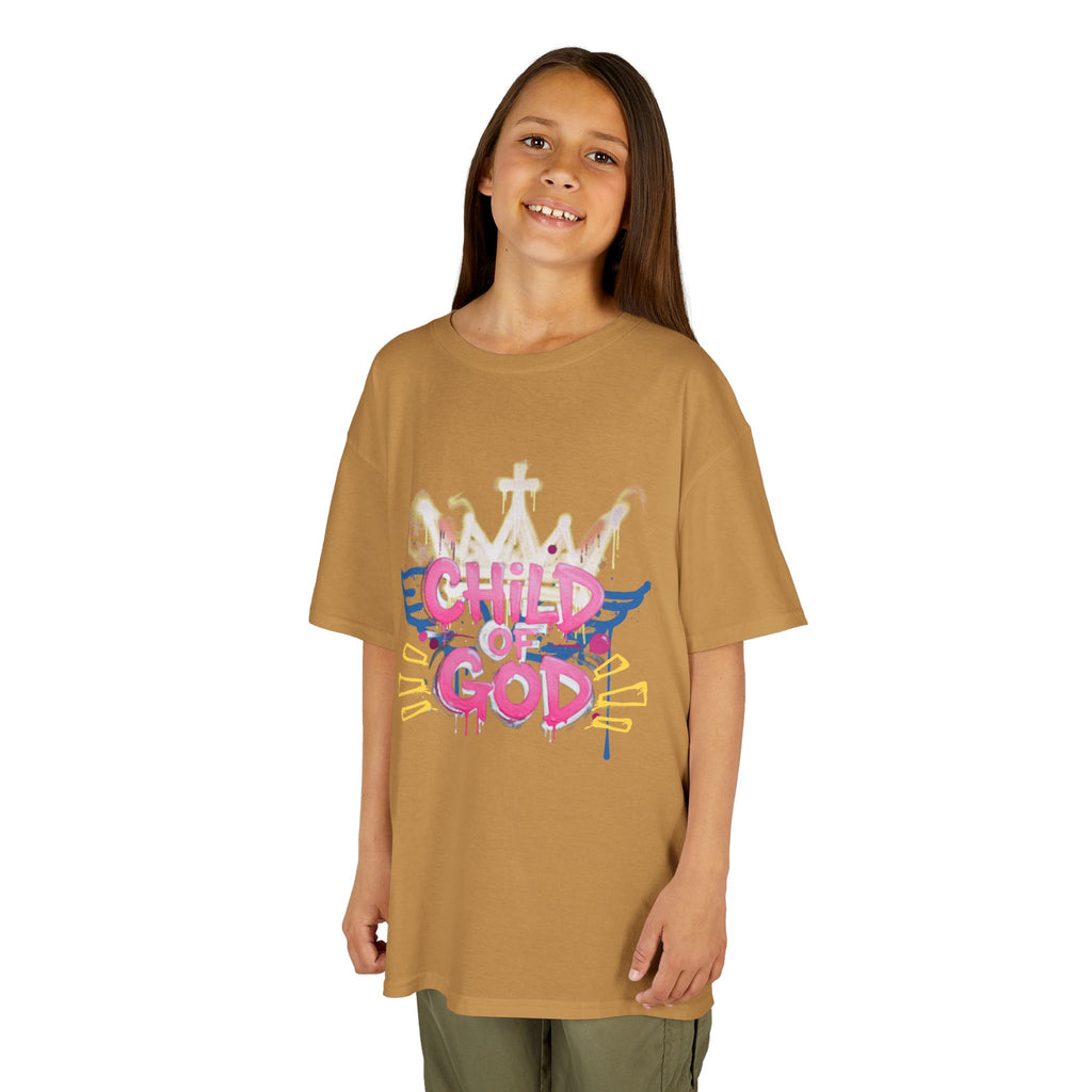 'Child of God' — Angel Wings Graphic Kids Tee