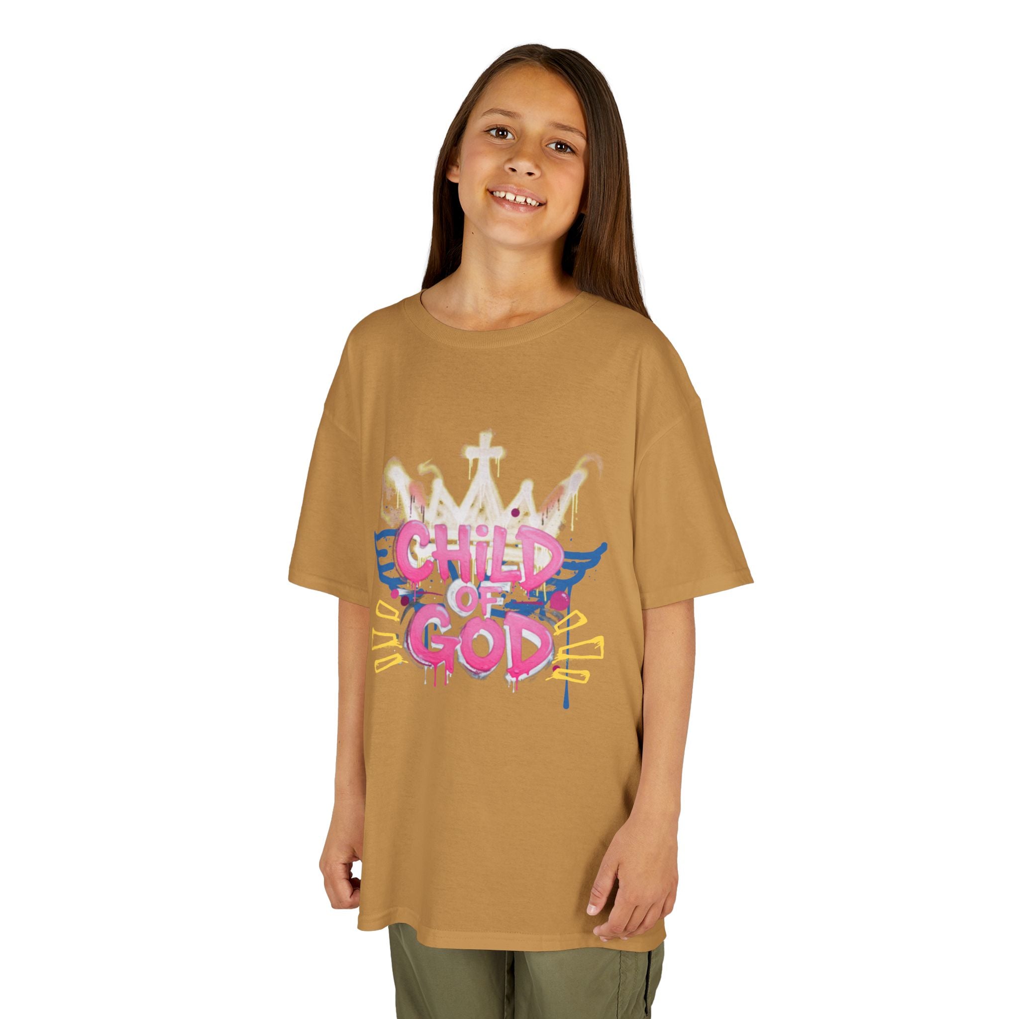 'Child of God' — Angel Wings Graphic Kids Tee