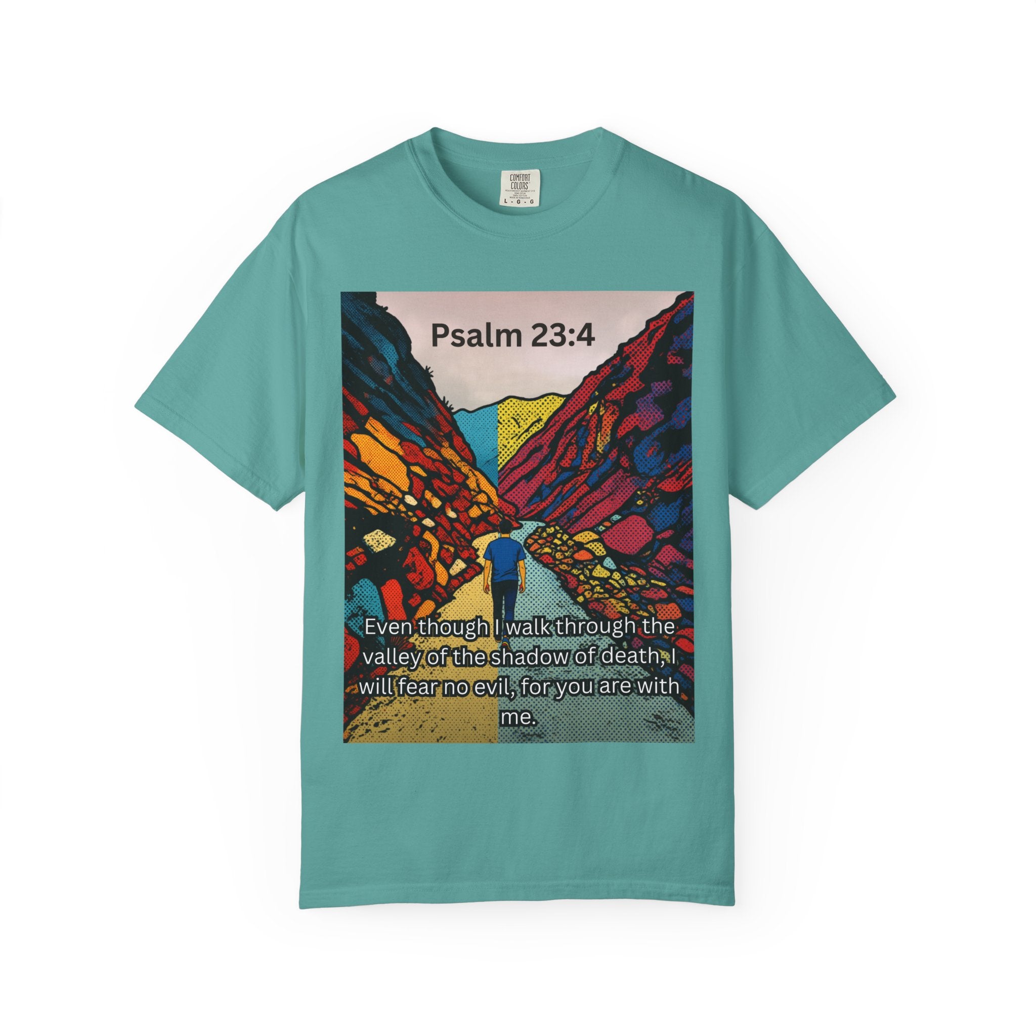 Psalm 23:4 — Valley Tee