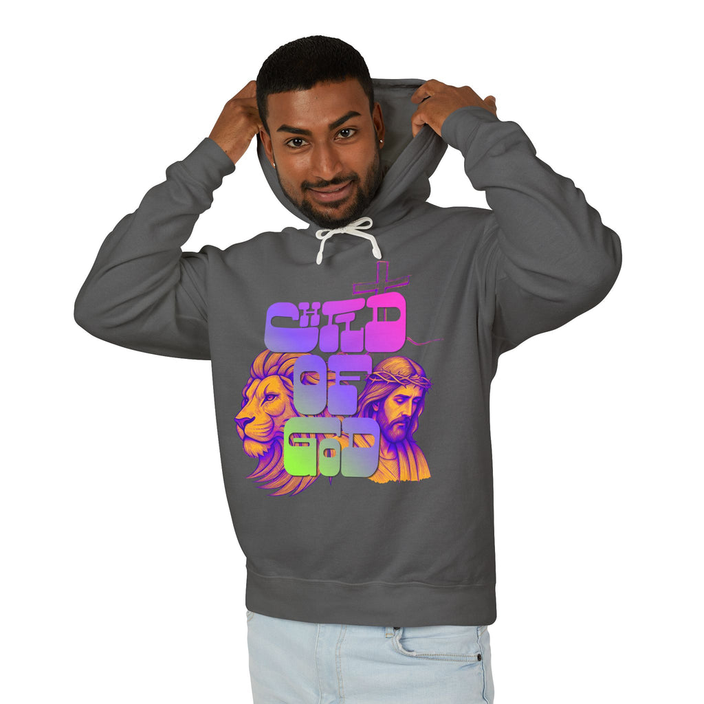 'Child Of God' Lightweight Hooded Sweatshirt