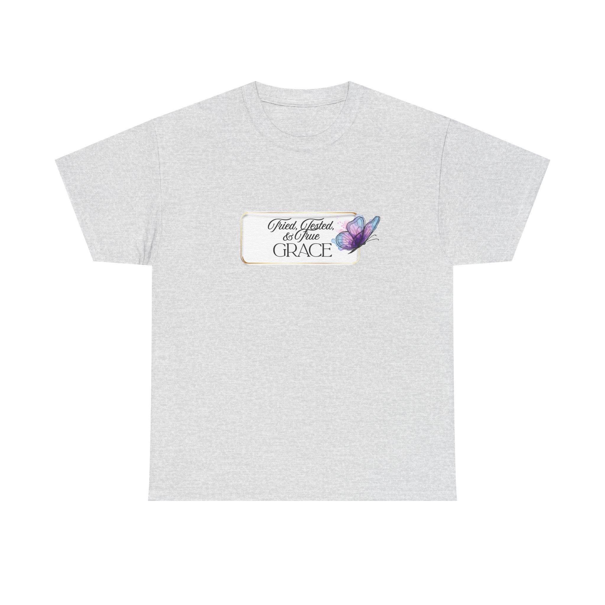 "Tried, Tested, & True Grace" book tee
