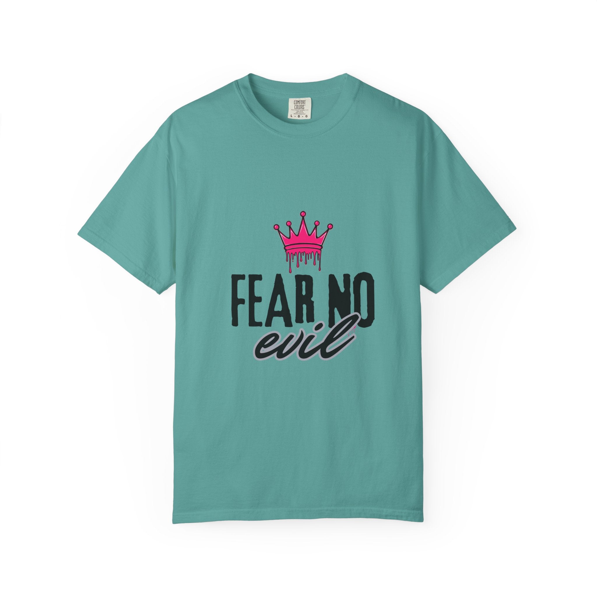 'Fear No Evil' Crown Pink