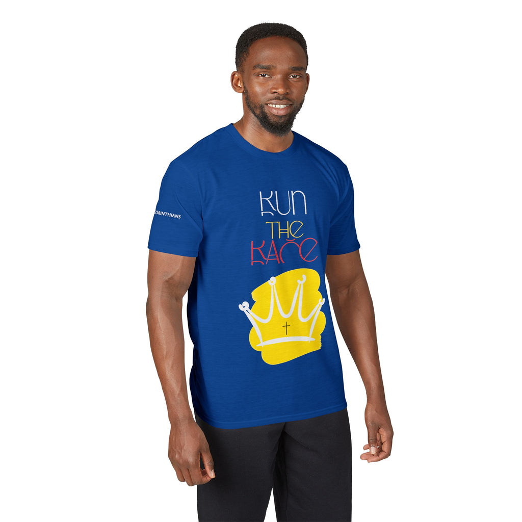 'Run The Race' - Athletic Tee
