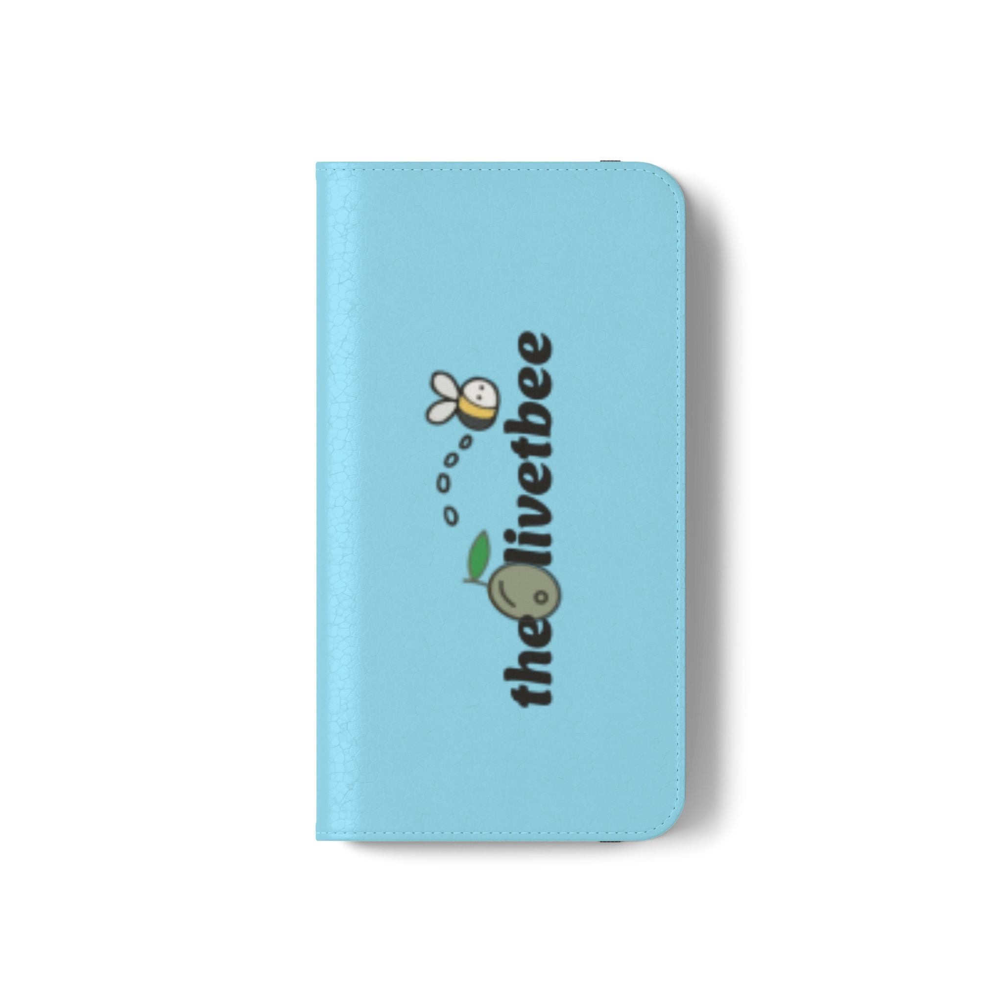 Blue 'theOlivetbee' Flip Phone Case