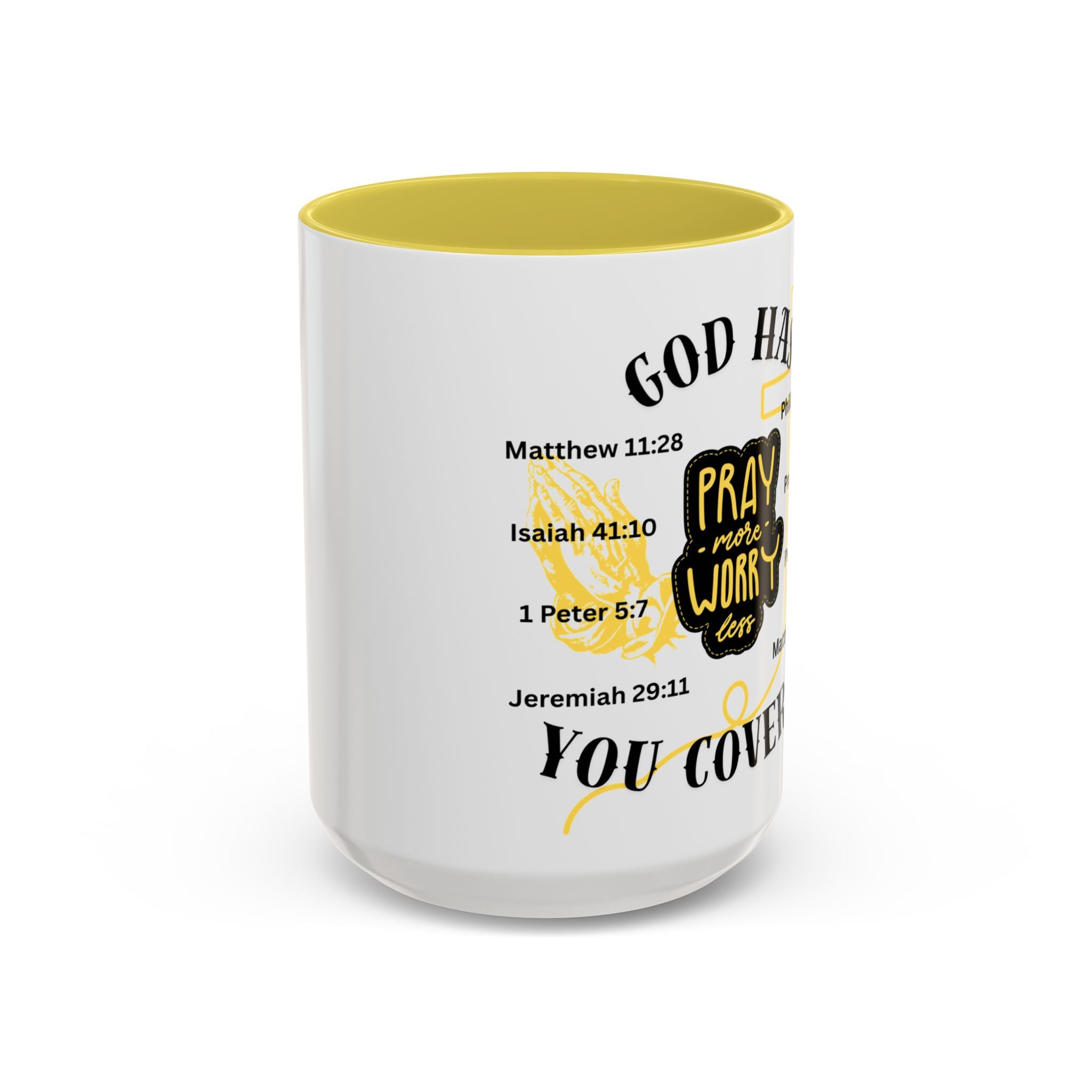 "Pray More, Worry Less" Mug  (11oz/15oz)