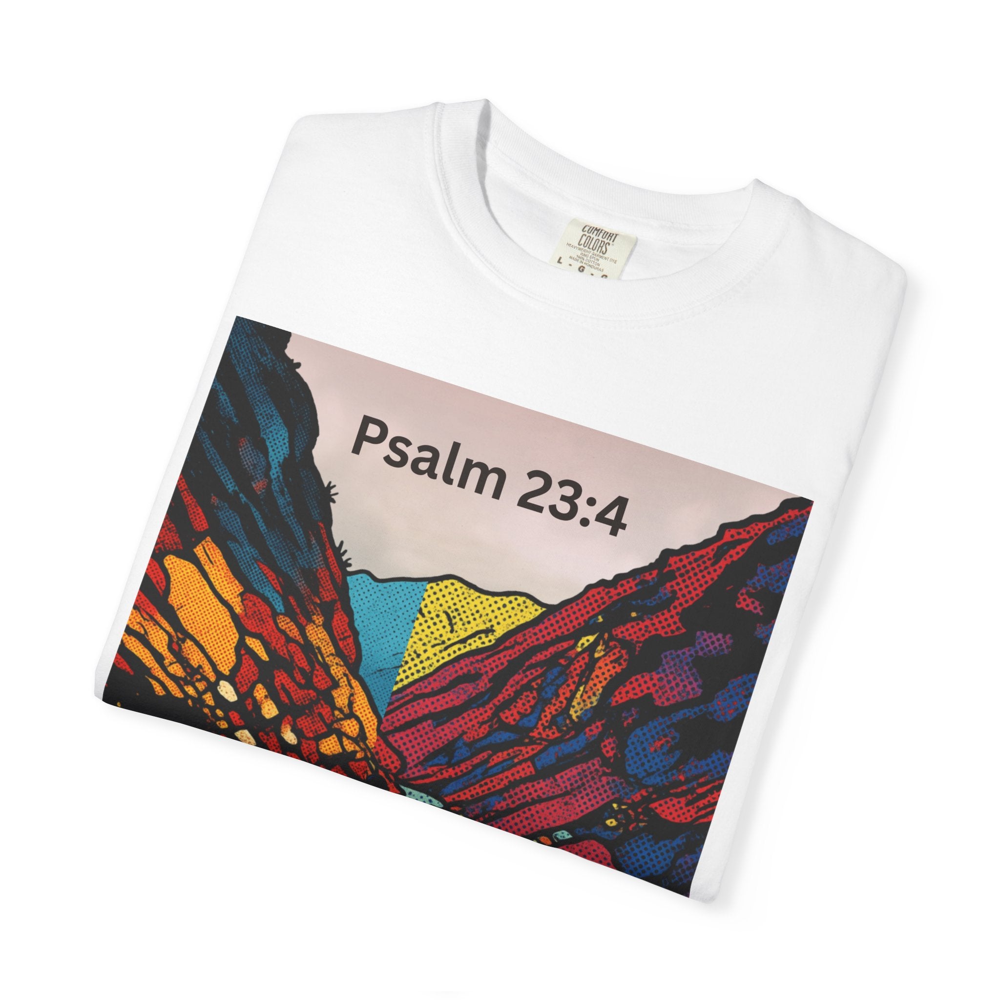 Psalm 23:4 — Valley Tee