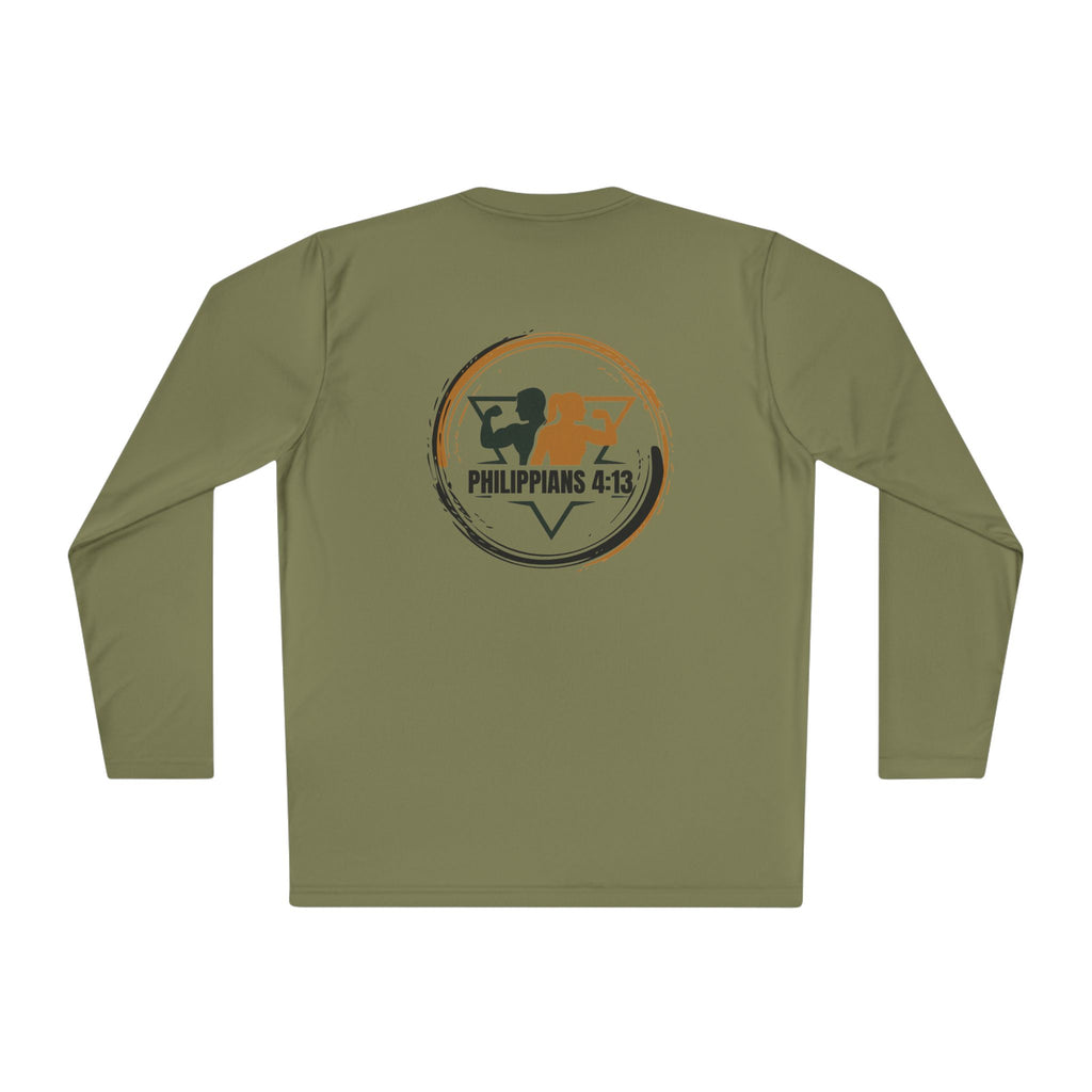 Philippians 4:13  — Athletic Long Sleeve Shirt