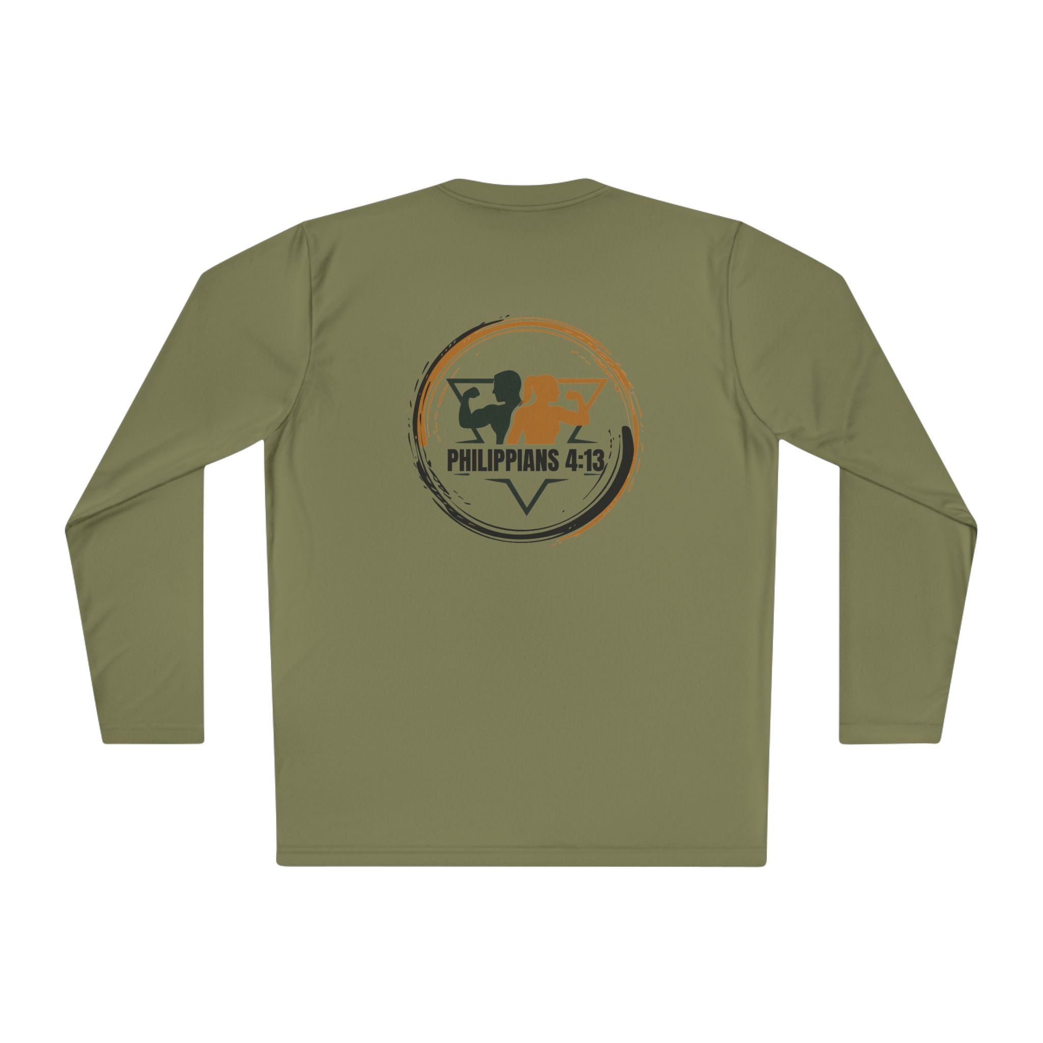 Philippians 4:13  — Athletic Long Sleeve Shirt