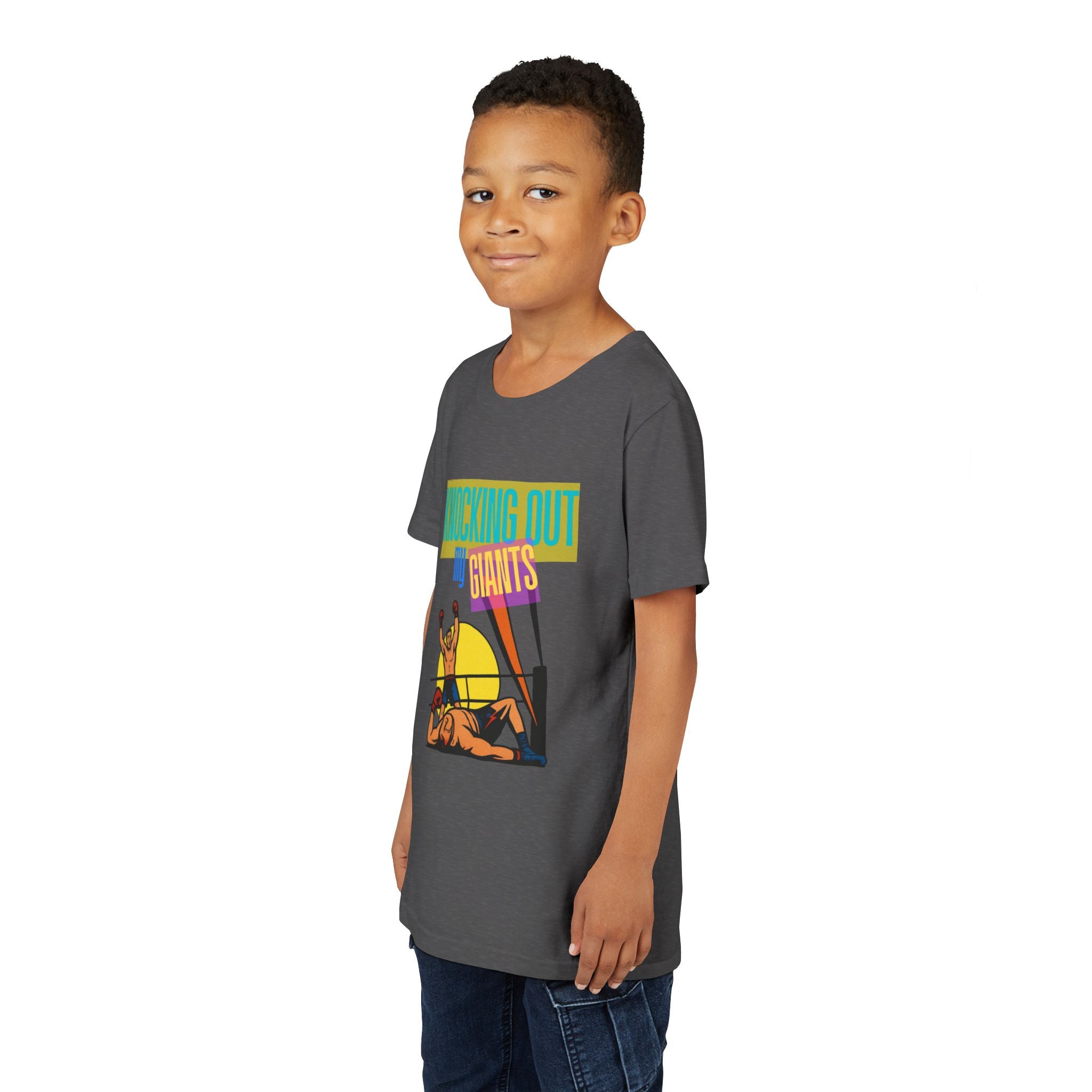 "Knocking Out My Giants" - David and Goliath Graphic Tee