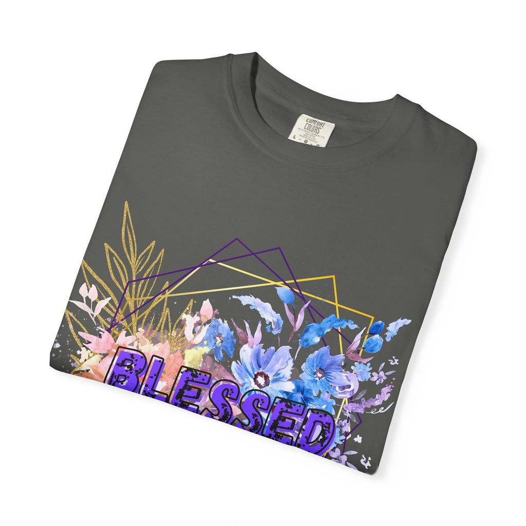 'Blessed'  — Floral T-Shirt