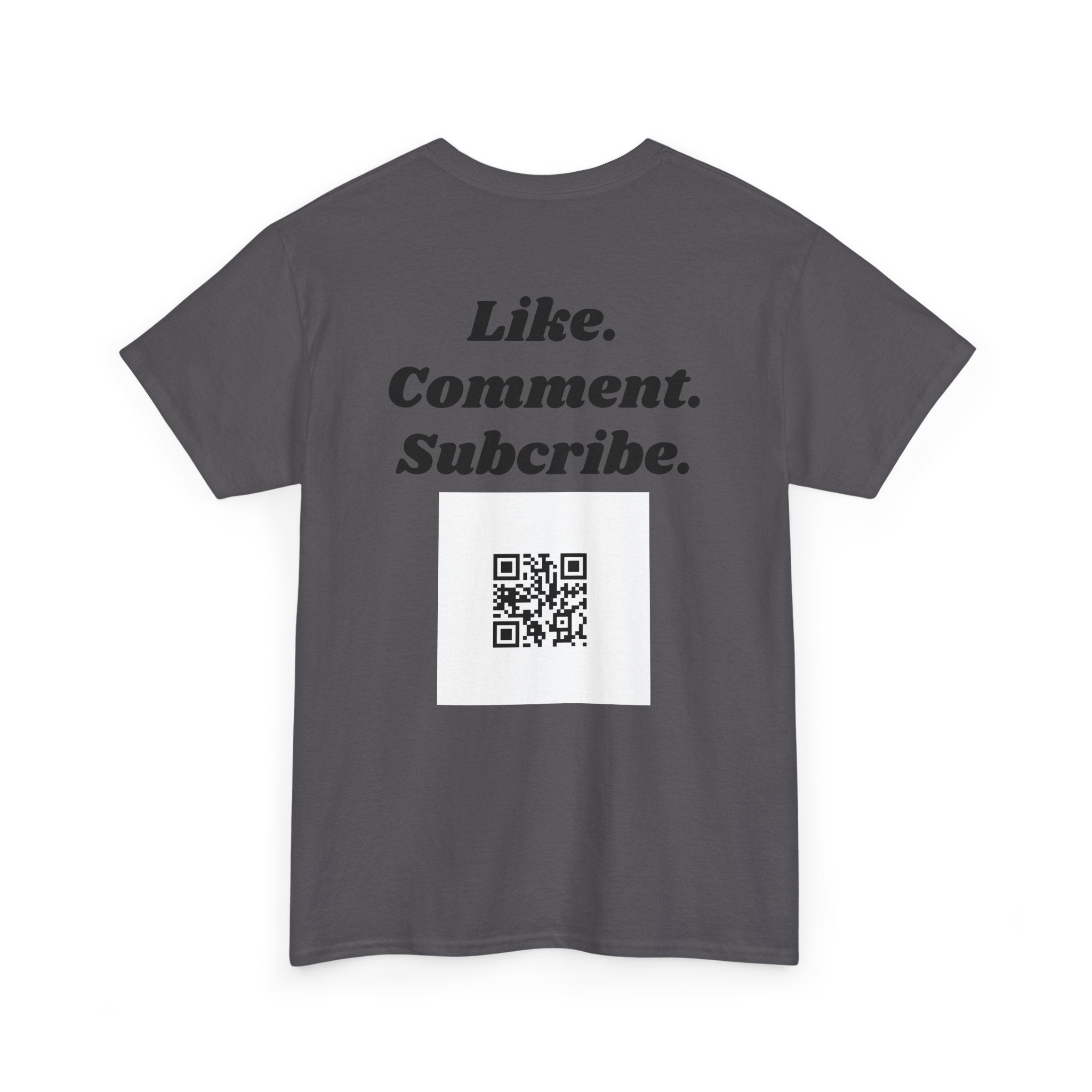 "theOlivetbee" Graphic Tee "Like. Comment. Subscribe."