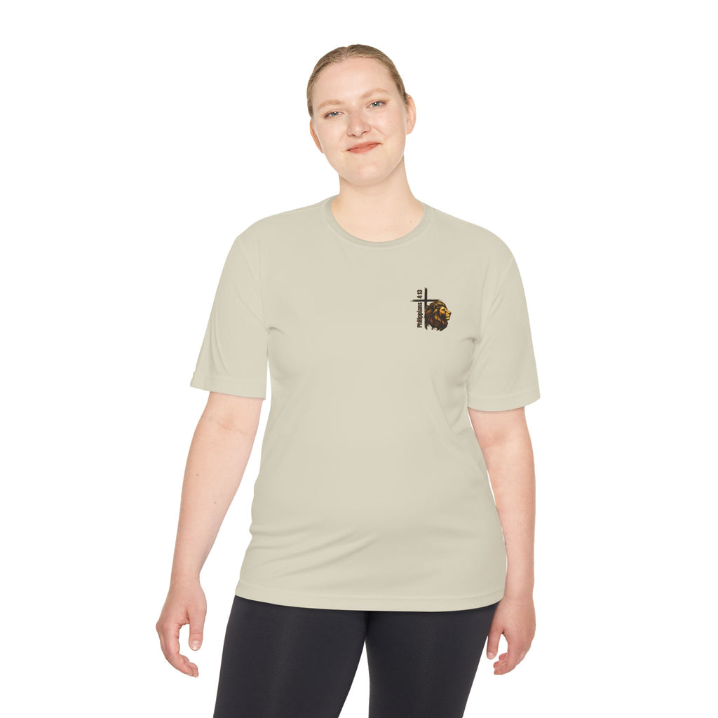 Philippians 4:13— Moisture-Wicking T-Shirt