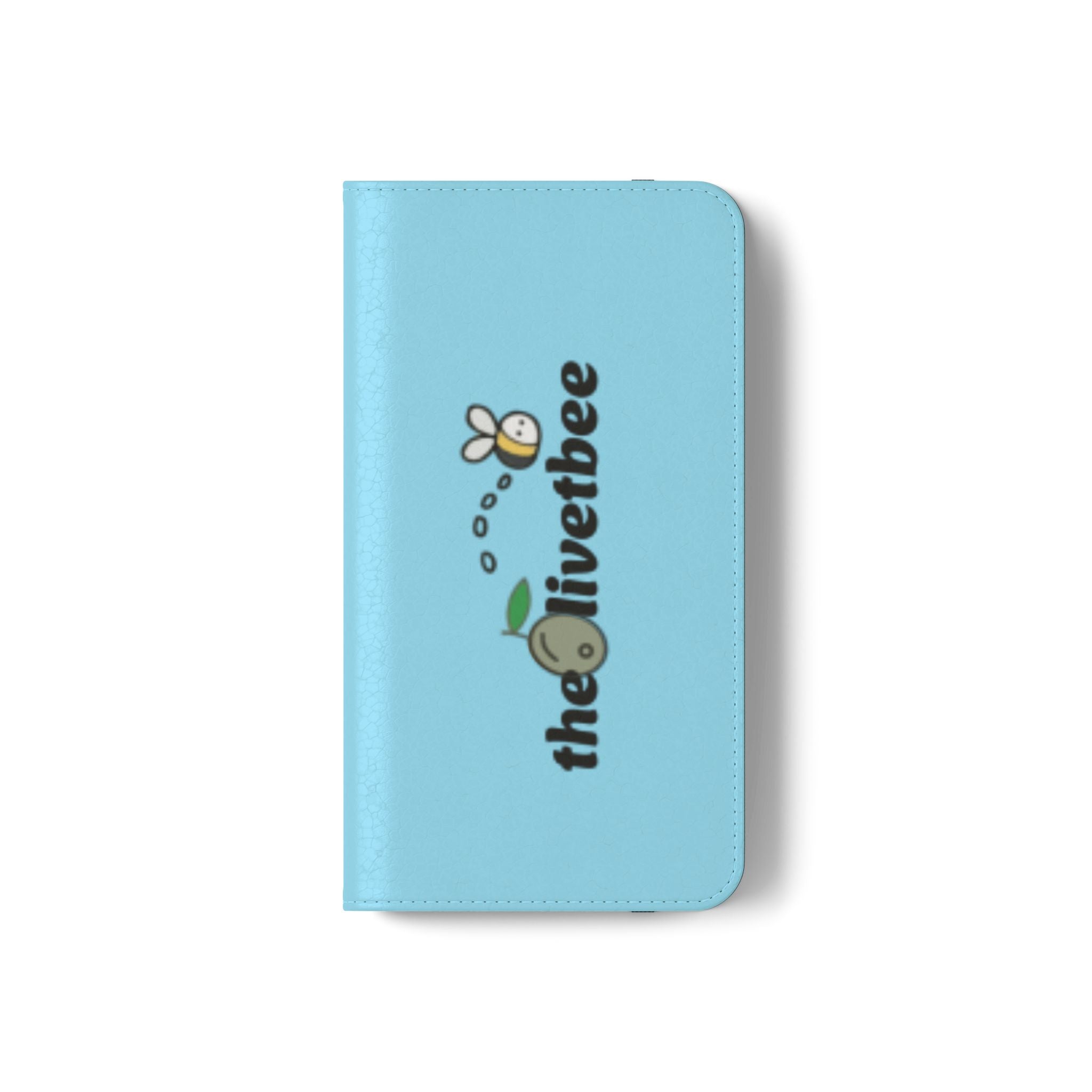 Blue 'theOlivetbee' Flip Phone Case