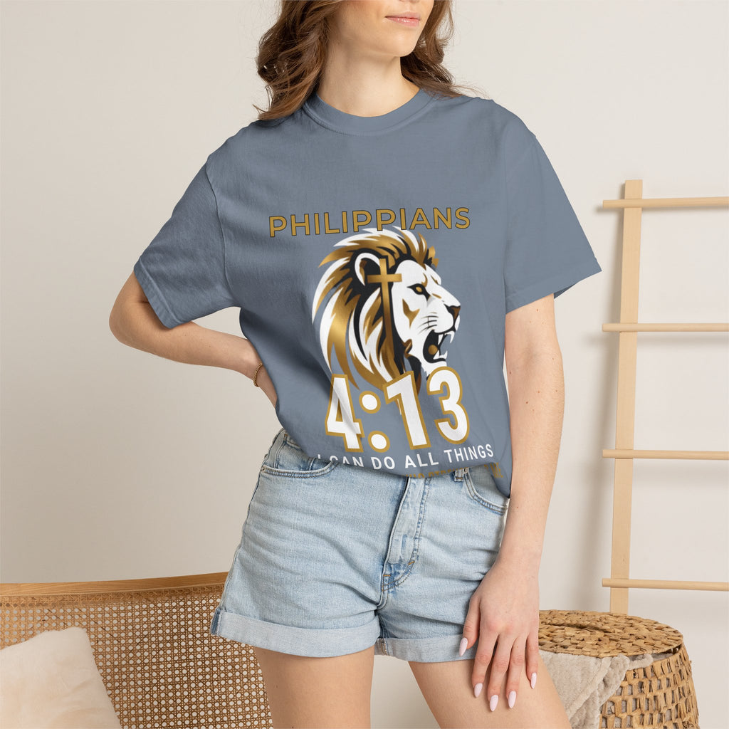 Philippians 4:13: "I Can Do All Things" - T-Shirt