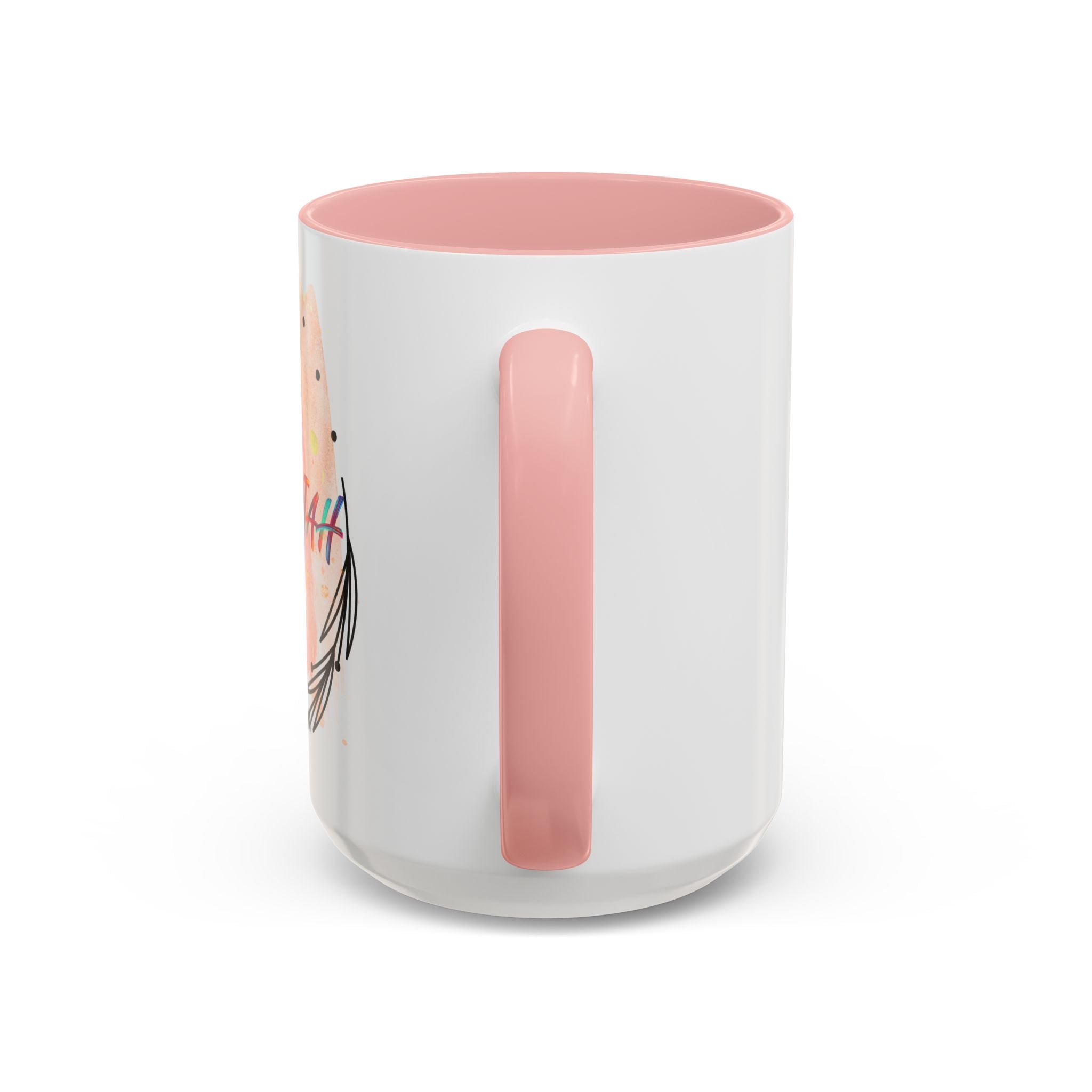'Hallelujah'  —  Watercolor Accent Coffee Mug (11/15oz)
