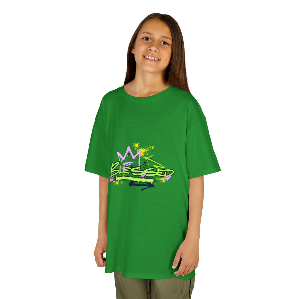'Blessed' Graffiti - Kids Tee