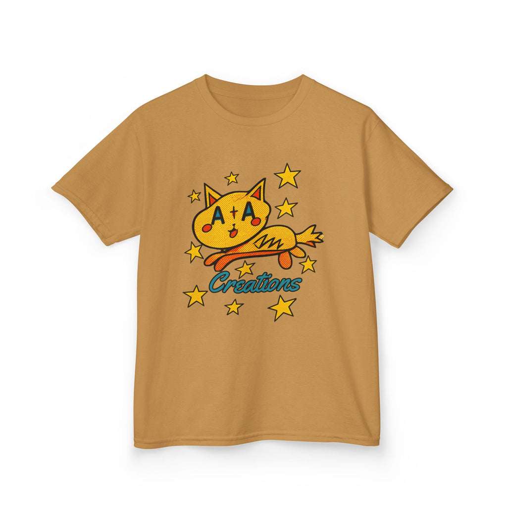 'A+A Creations' Star Gaze Kitty -  Kids Tee