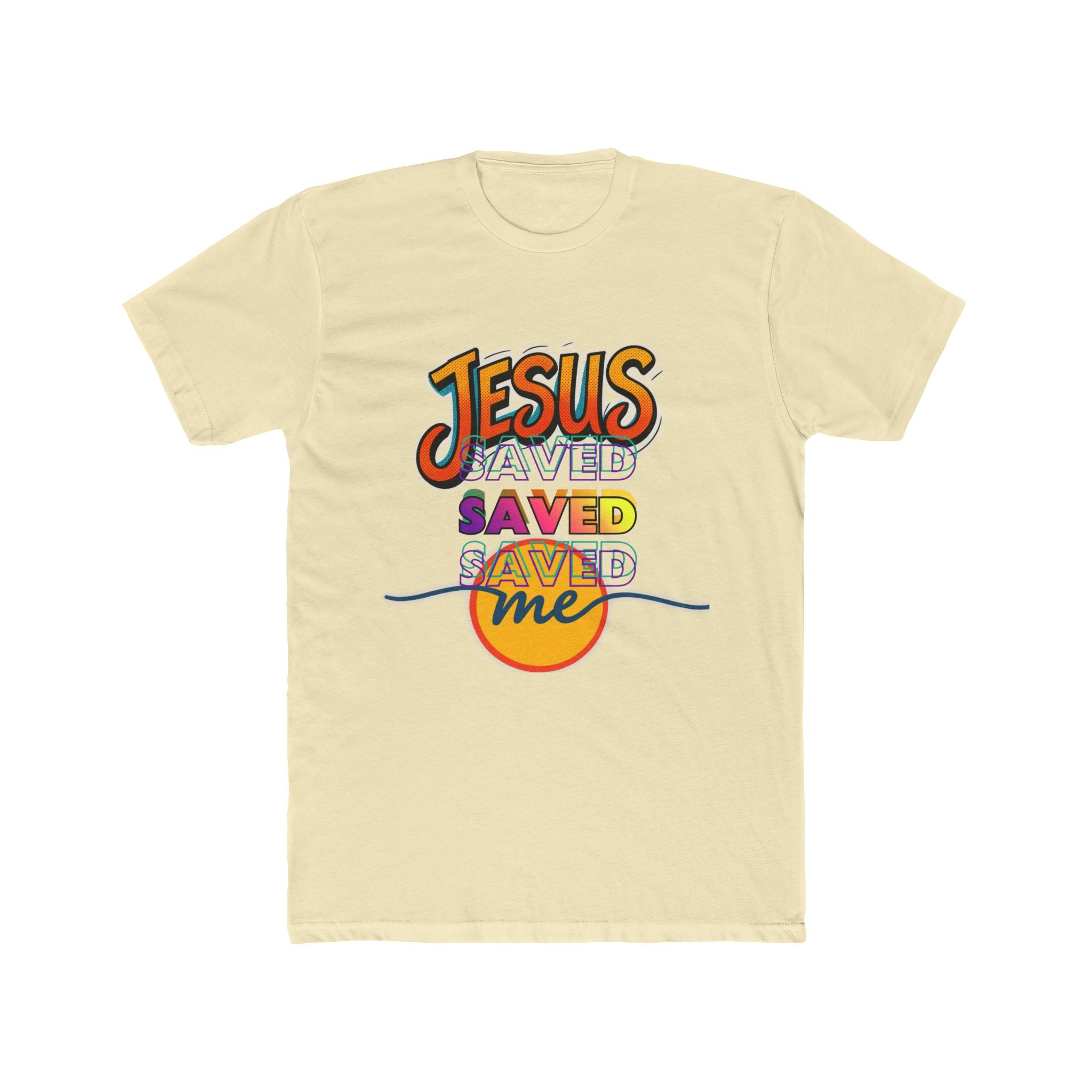 "Jesus Saved Me"  — Retro Tee