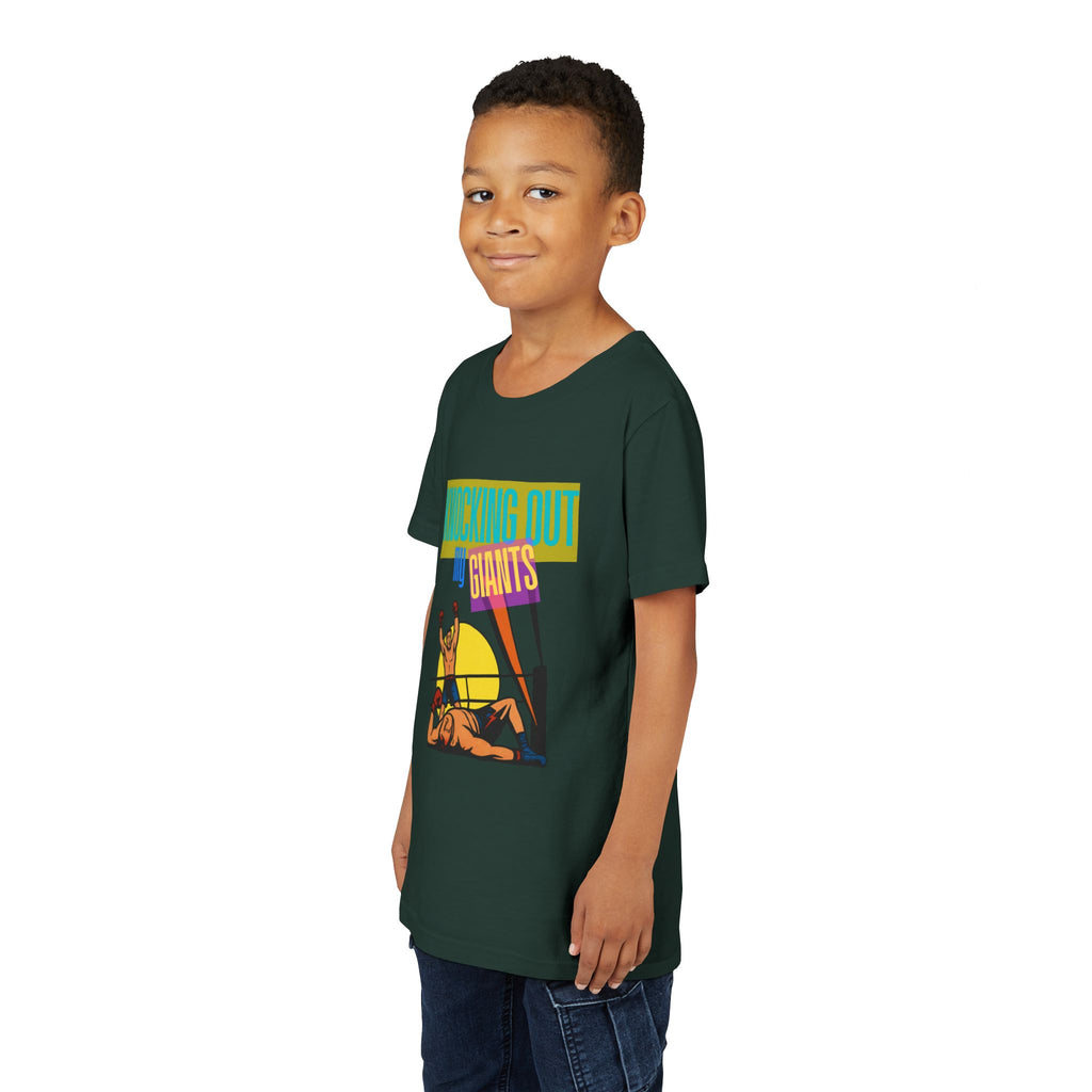 "Knocking Out My Giants" - David and Goliath Graphic Tee