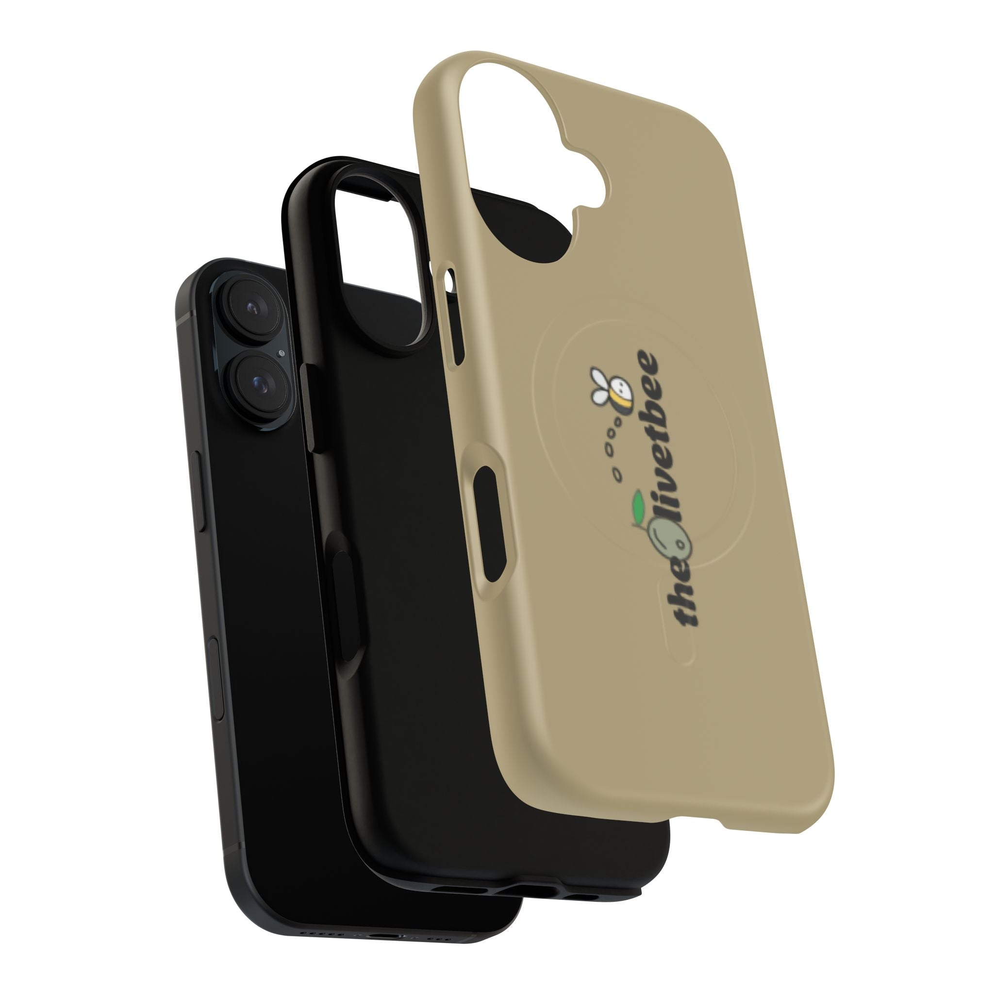 Tough Magnetic Phone Case — 'theOlivetbee' Protective iPhone Cover