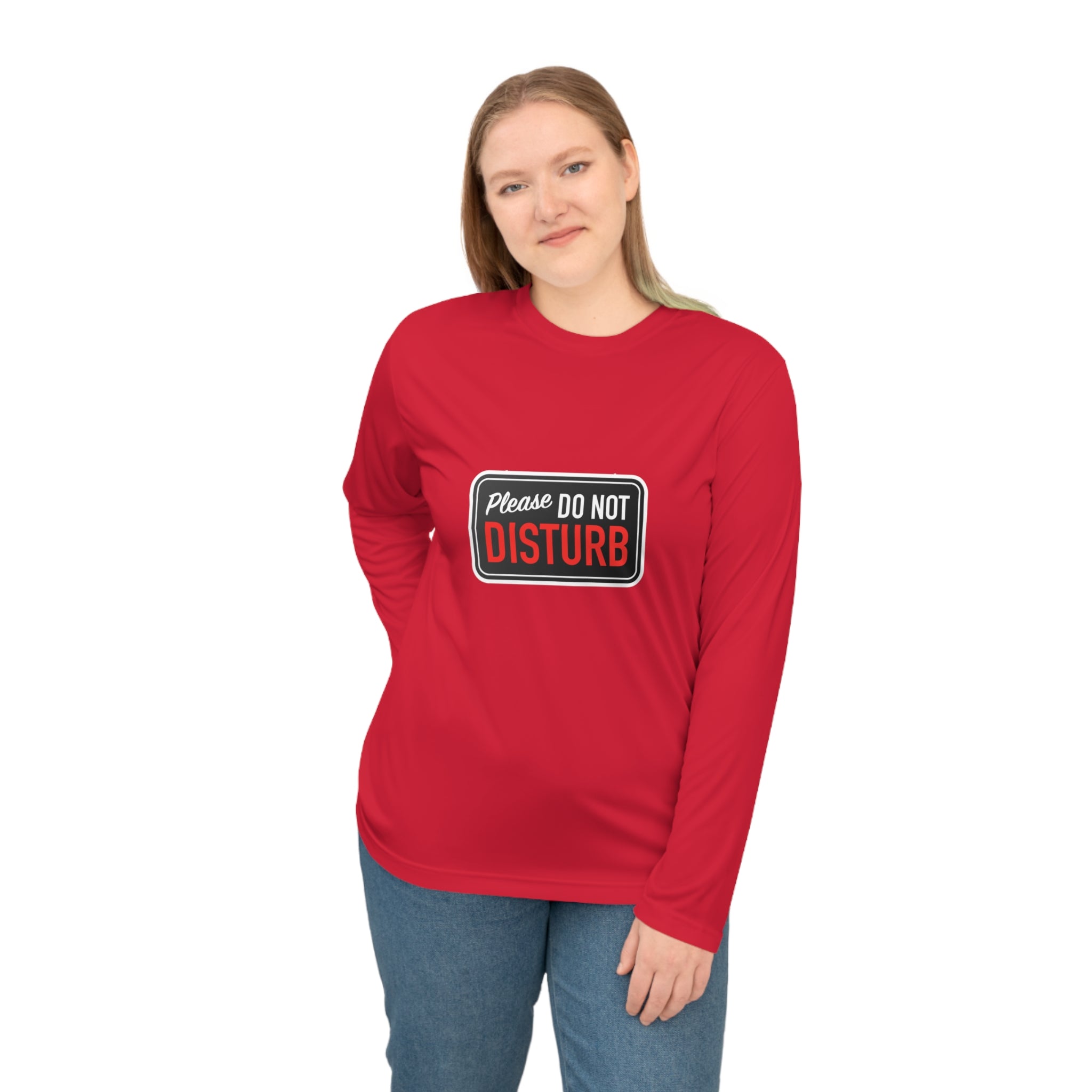 “Please Do Not Disturb: I Got Gains & Jesus on My Mind" - Performance Long Sleeve