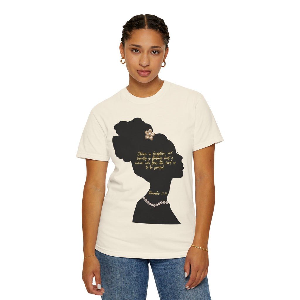 Proverbs 31:30 Pearls - T-Shirt