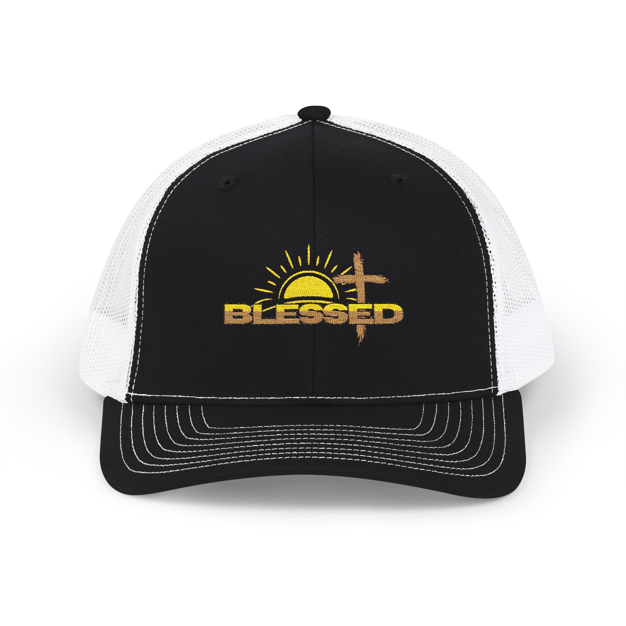 'Blessed' Sunrise Trucker Cap
