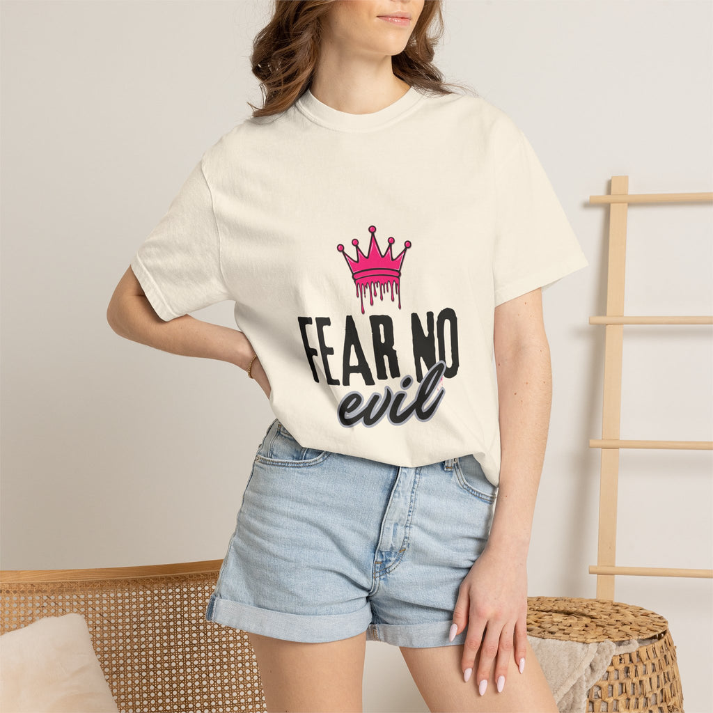 'Fear No Evil' Crown Pink